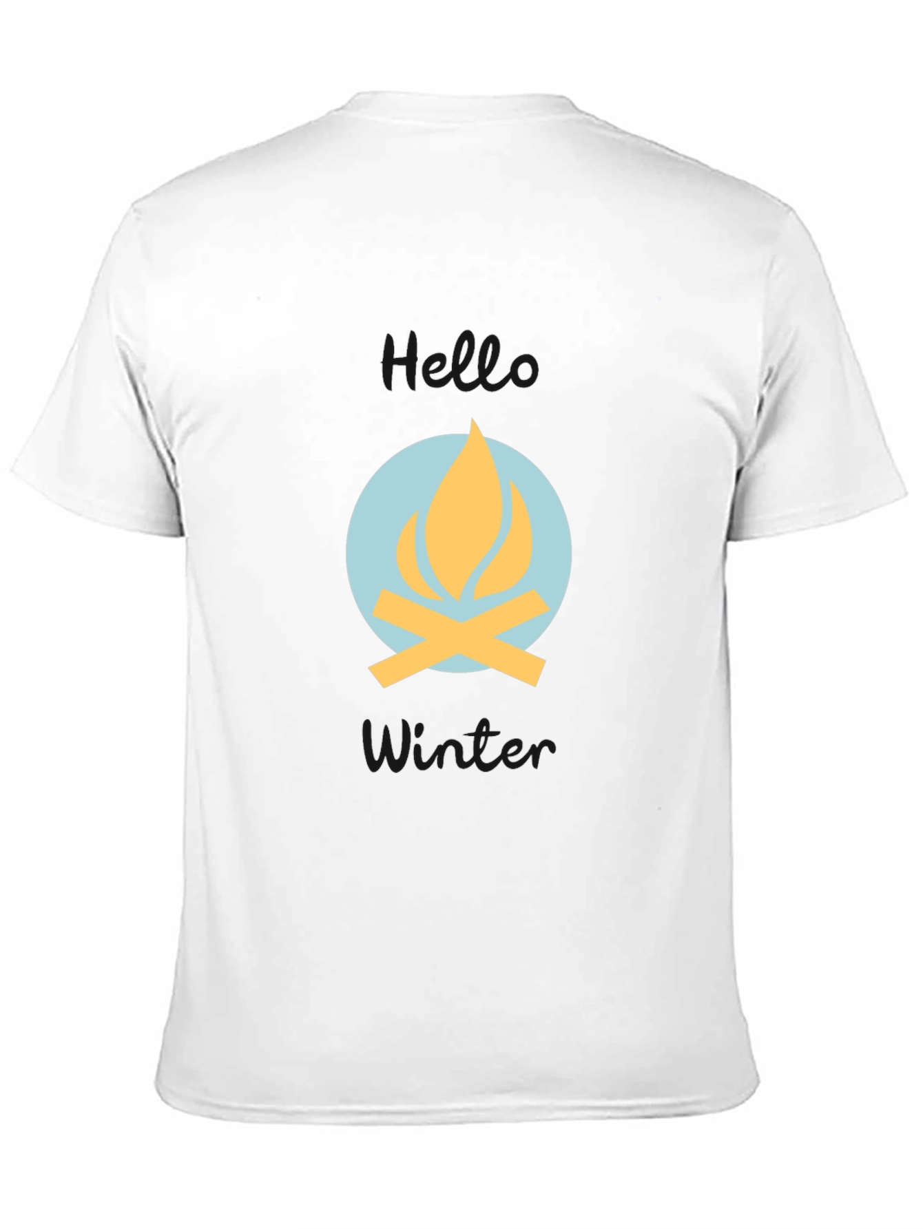 Campfire Graphic Tee - Cozy Winter Vibes