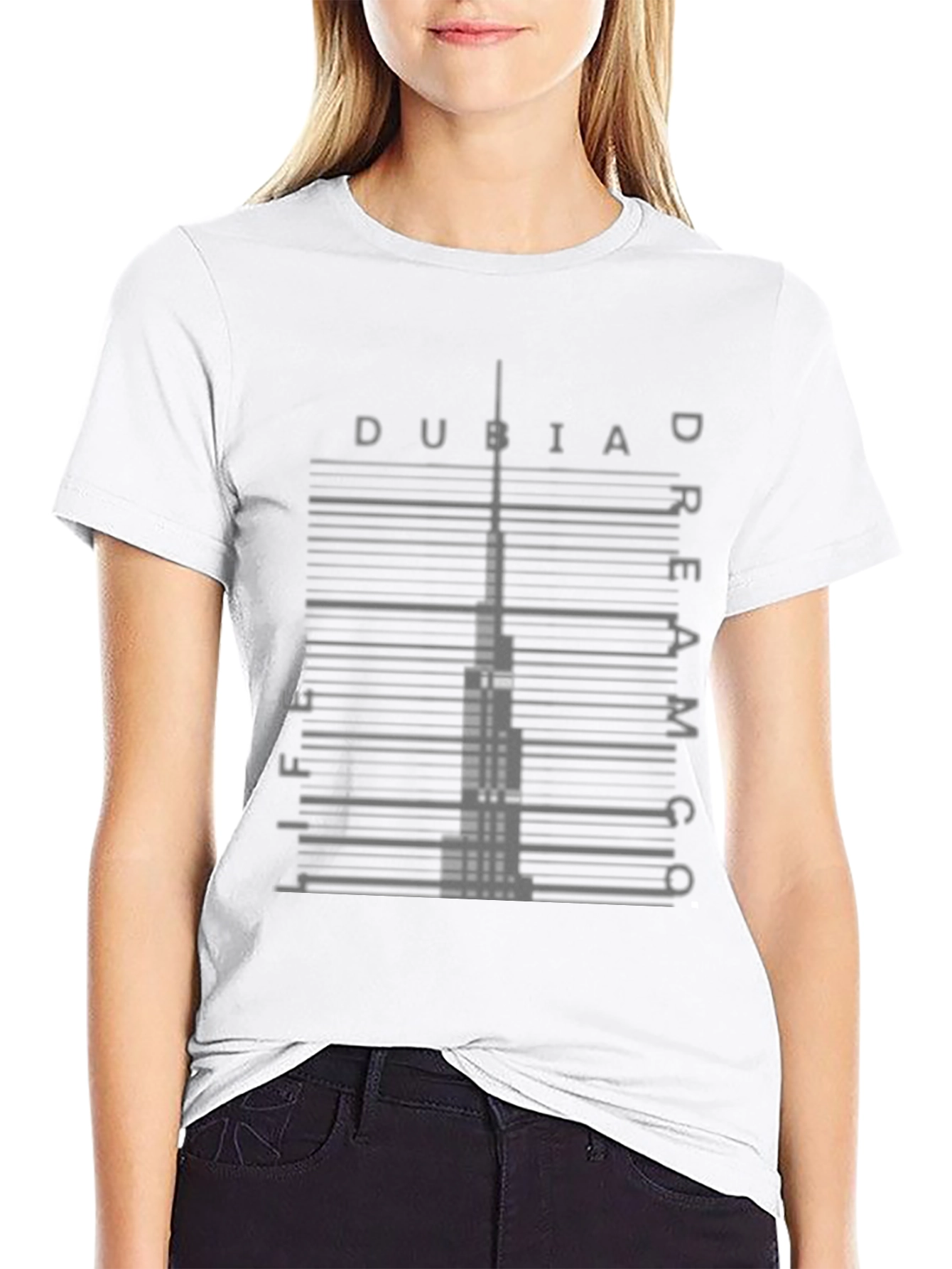 Dubai Dream Co. T-Shirt - Black Graphic Tee