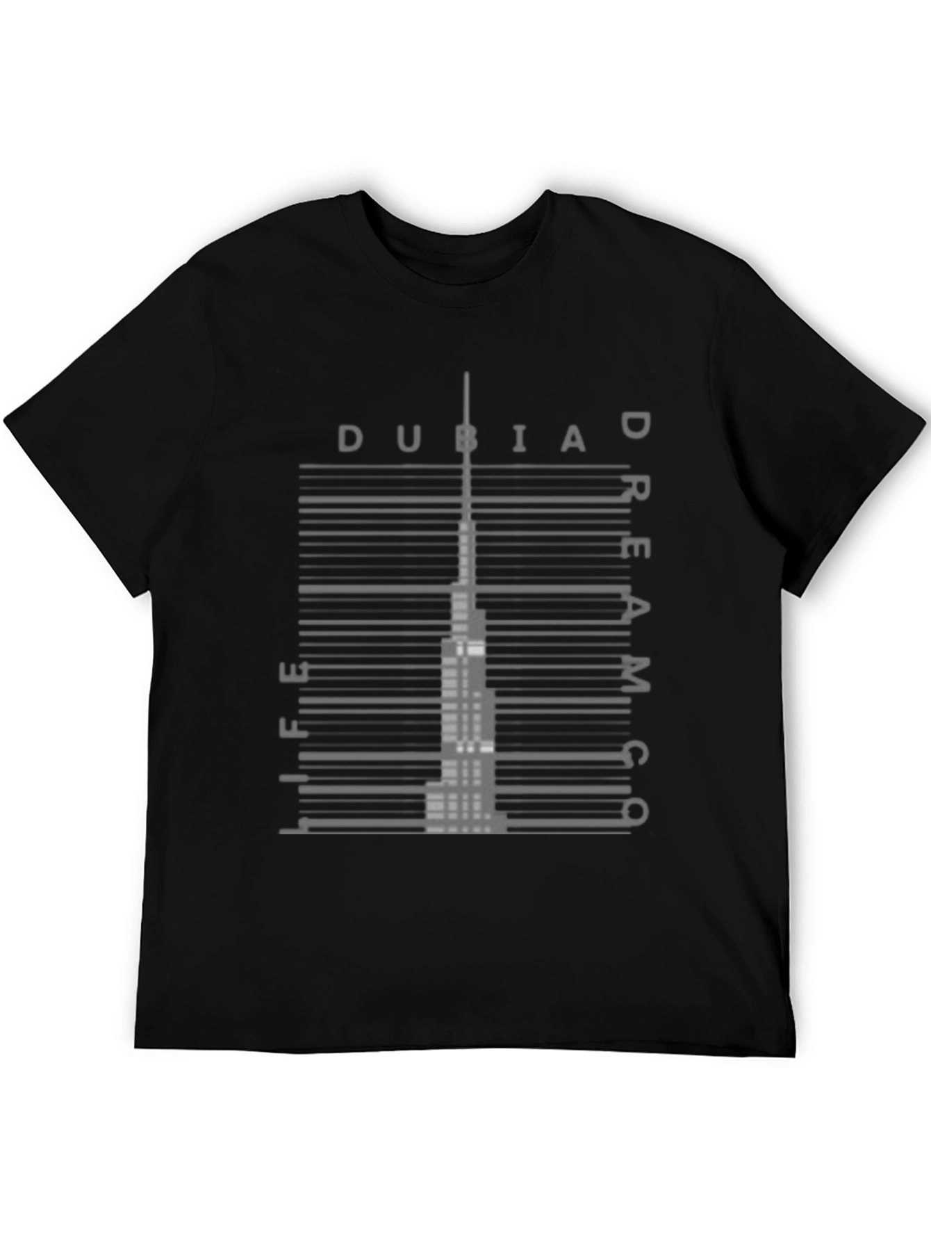 Dubai Dream Co. T-Shirt - Black Graphic Tee