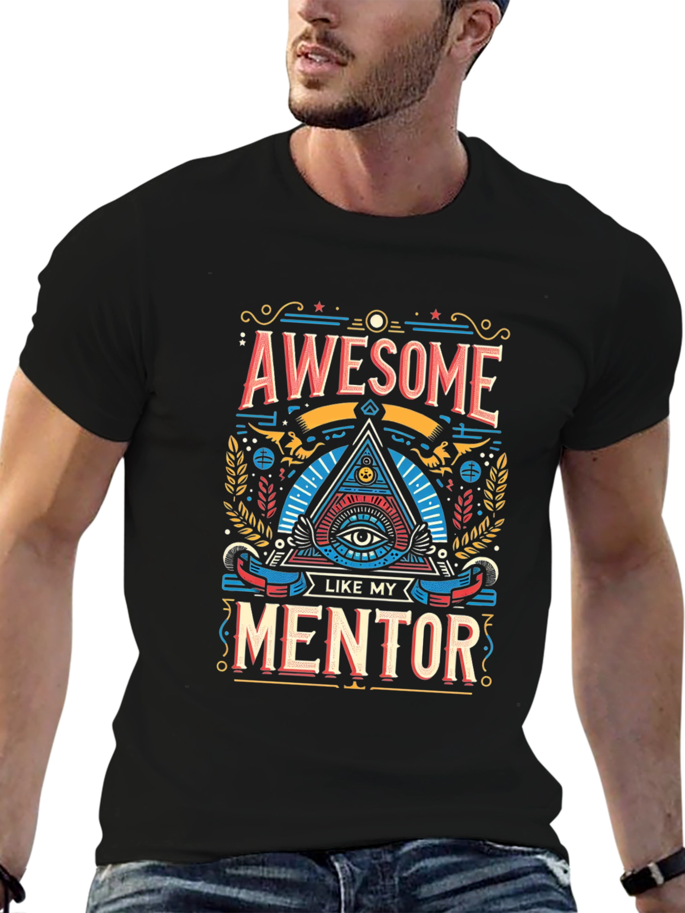 Awesome Like My Mentor Graphic T-Shirt