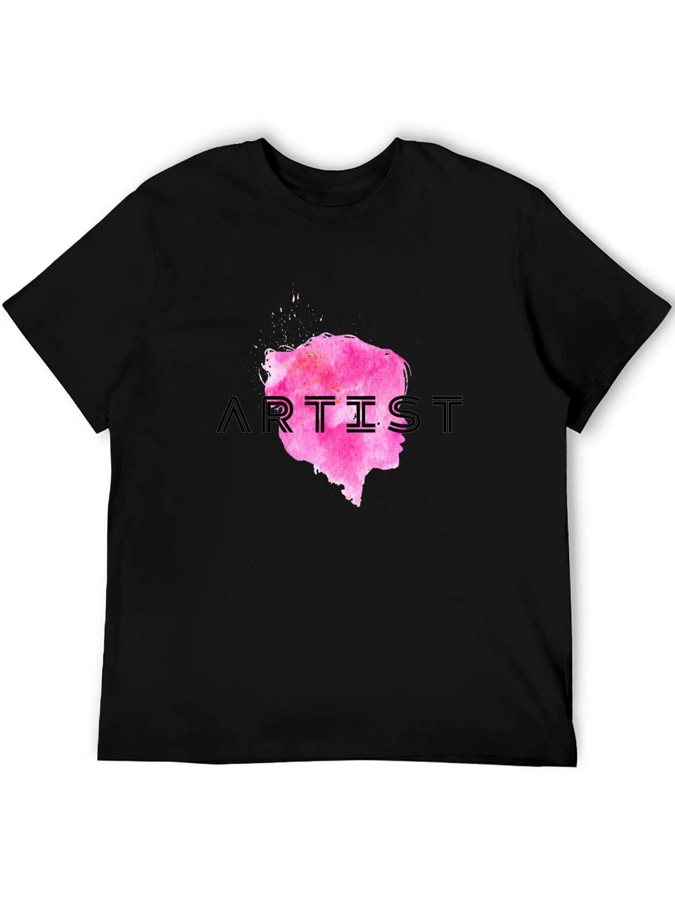 Artist Graphic Print Crew Neck Tee