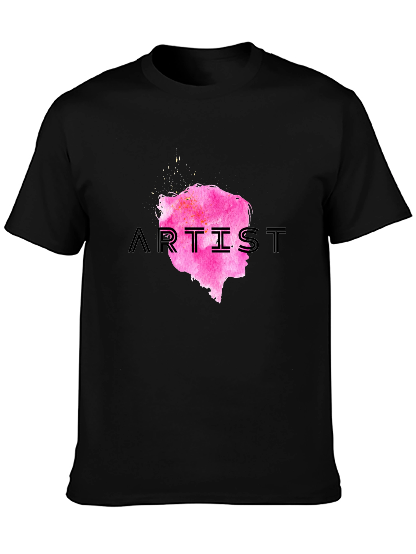 Artist Graphic Print Crew Neck Tee
