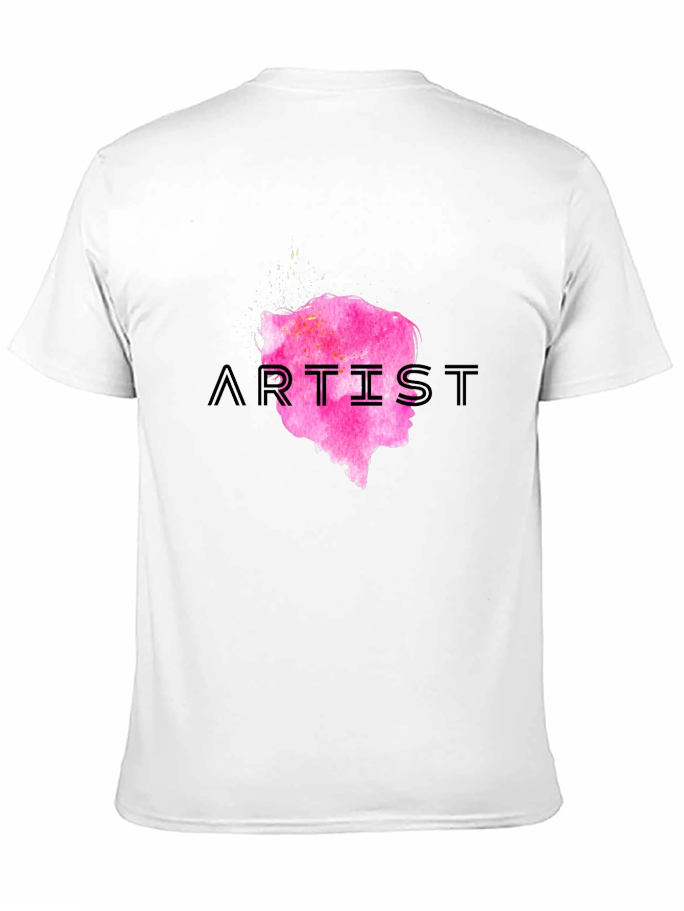 Artist Graphic Print Crew Neck Tee
