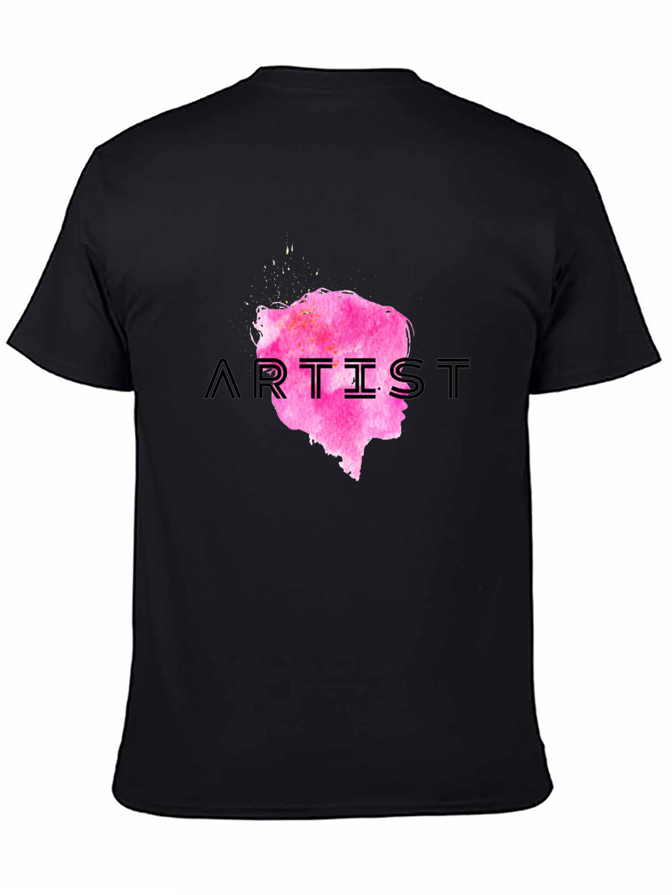 Artist Graphic Print Crew Neck Tee