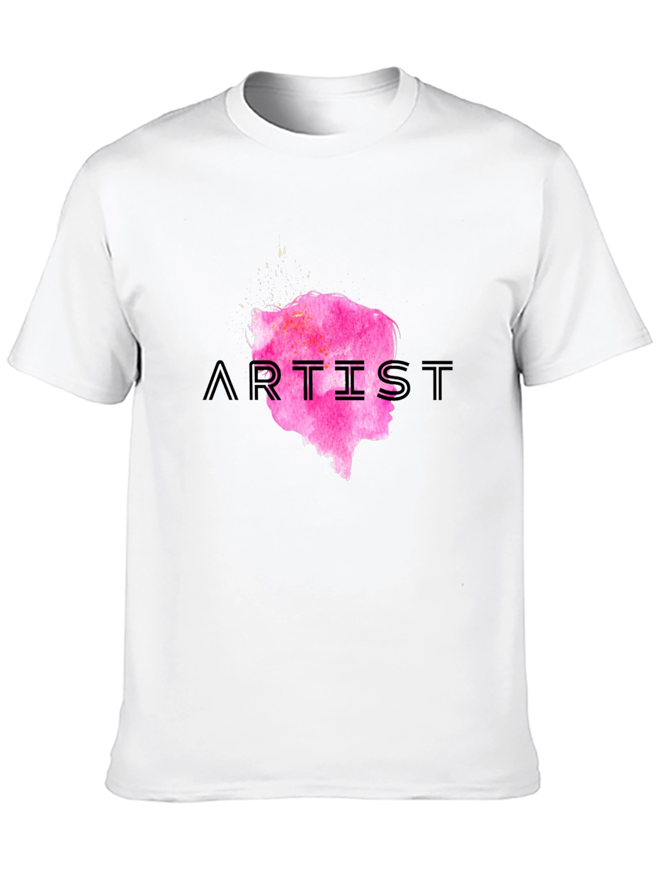 Artist Graphic Print Crew Neck Tee