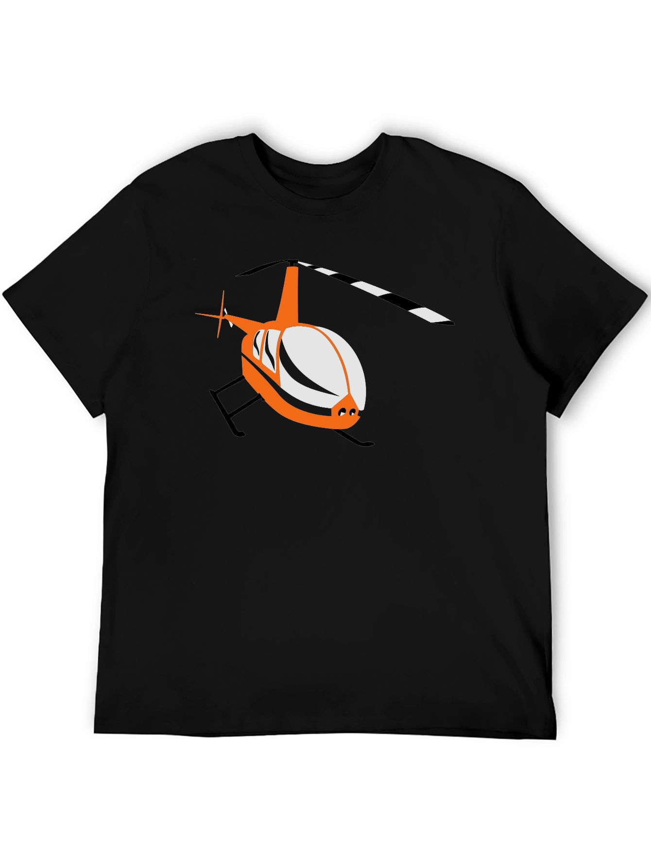 Black Helicopter Graphic Tee