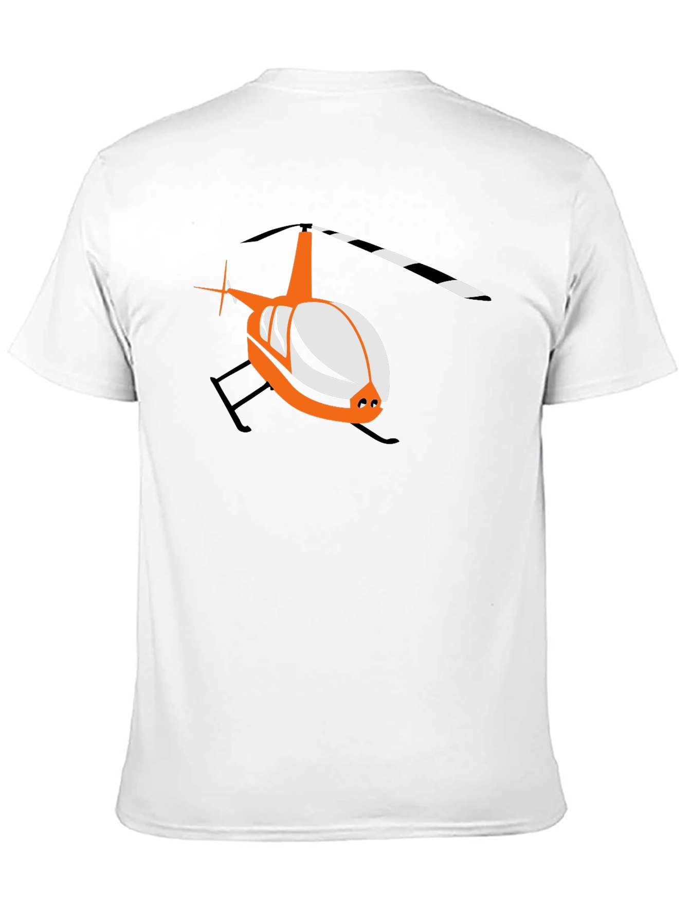 Black Helicopter Graphic Tee