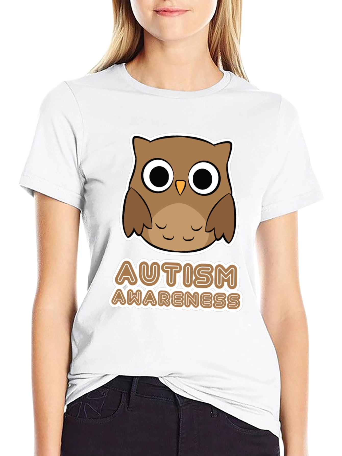 Autism Awareness Owl T-Shirt