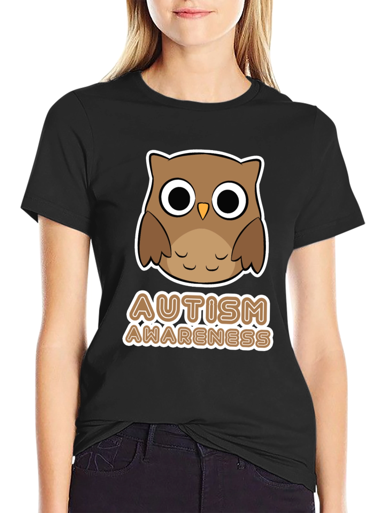 Autism Awareness Owl T-Shirt