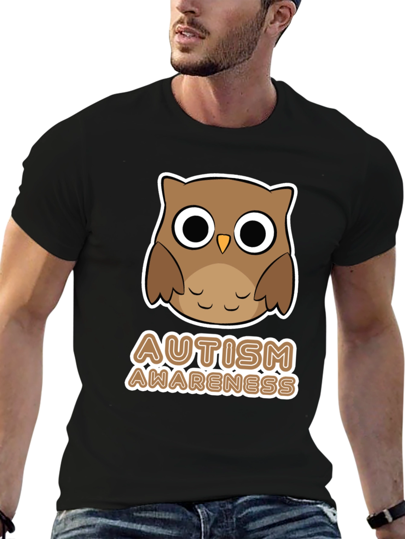 Autism Awareness Owl T-Shirt