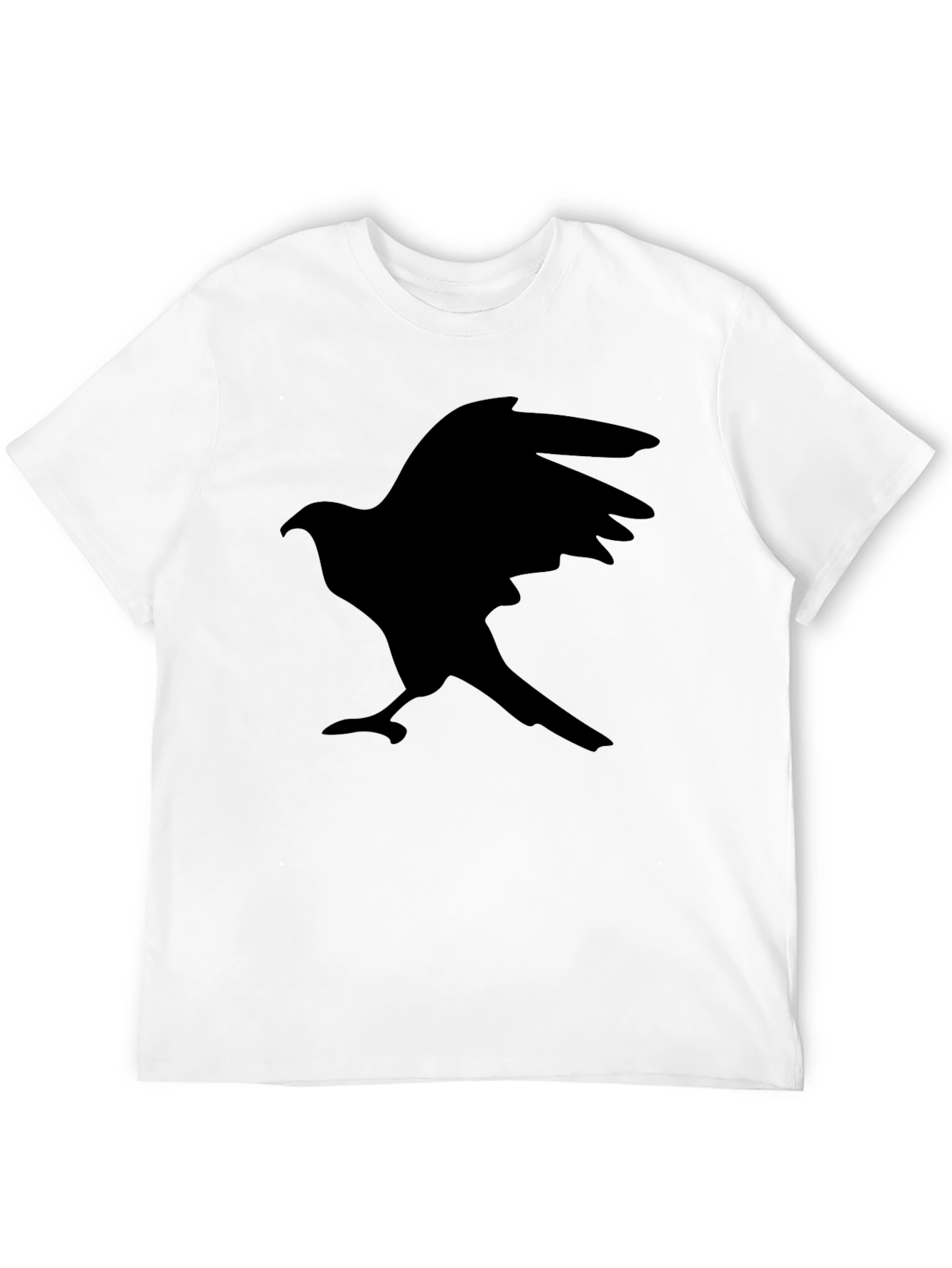 Black Raven Graphic T-Shirt - Mens Casual Tee