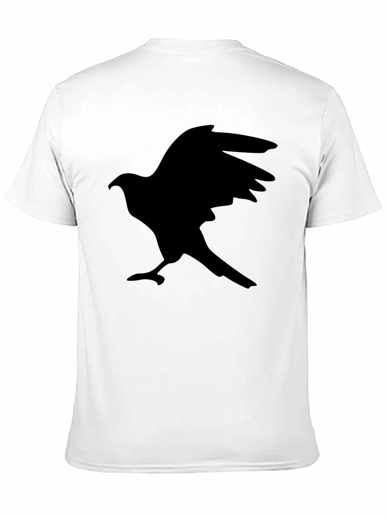 Black Raven Graphic T-Shirt - Mens Casual Tee