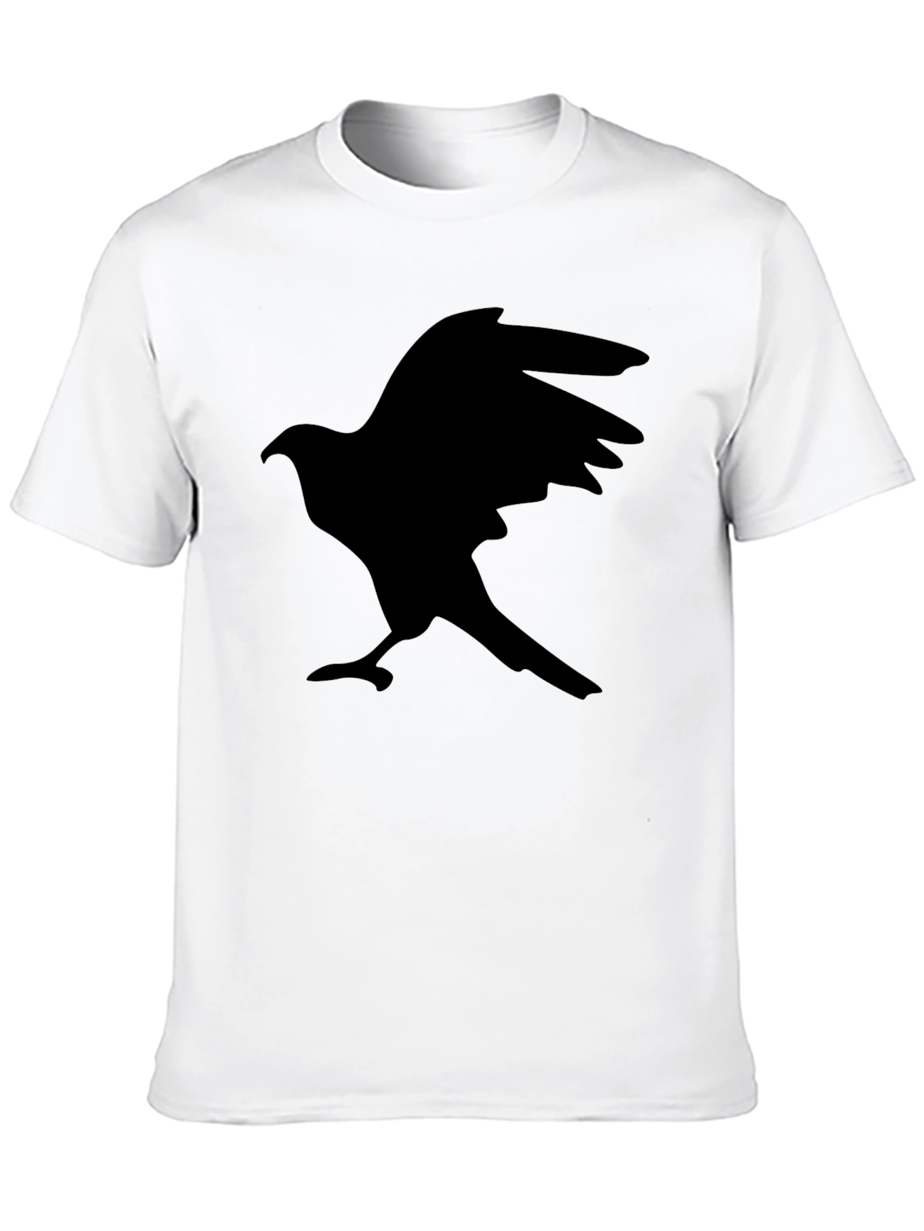 Black Raven Graphic T-Shirt - Mens Casual Tee