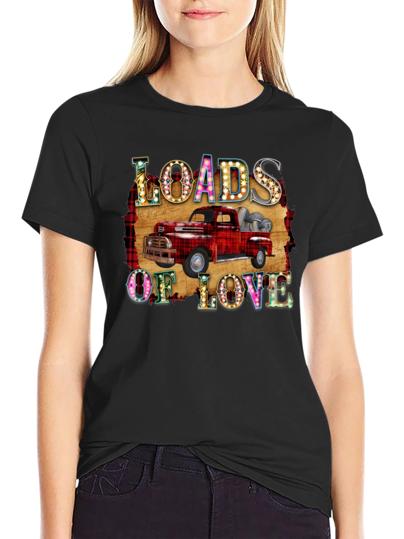 Loads of Love Truck Graphic Tee