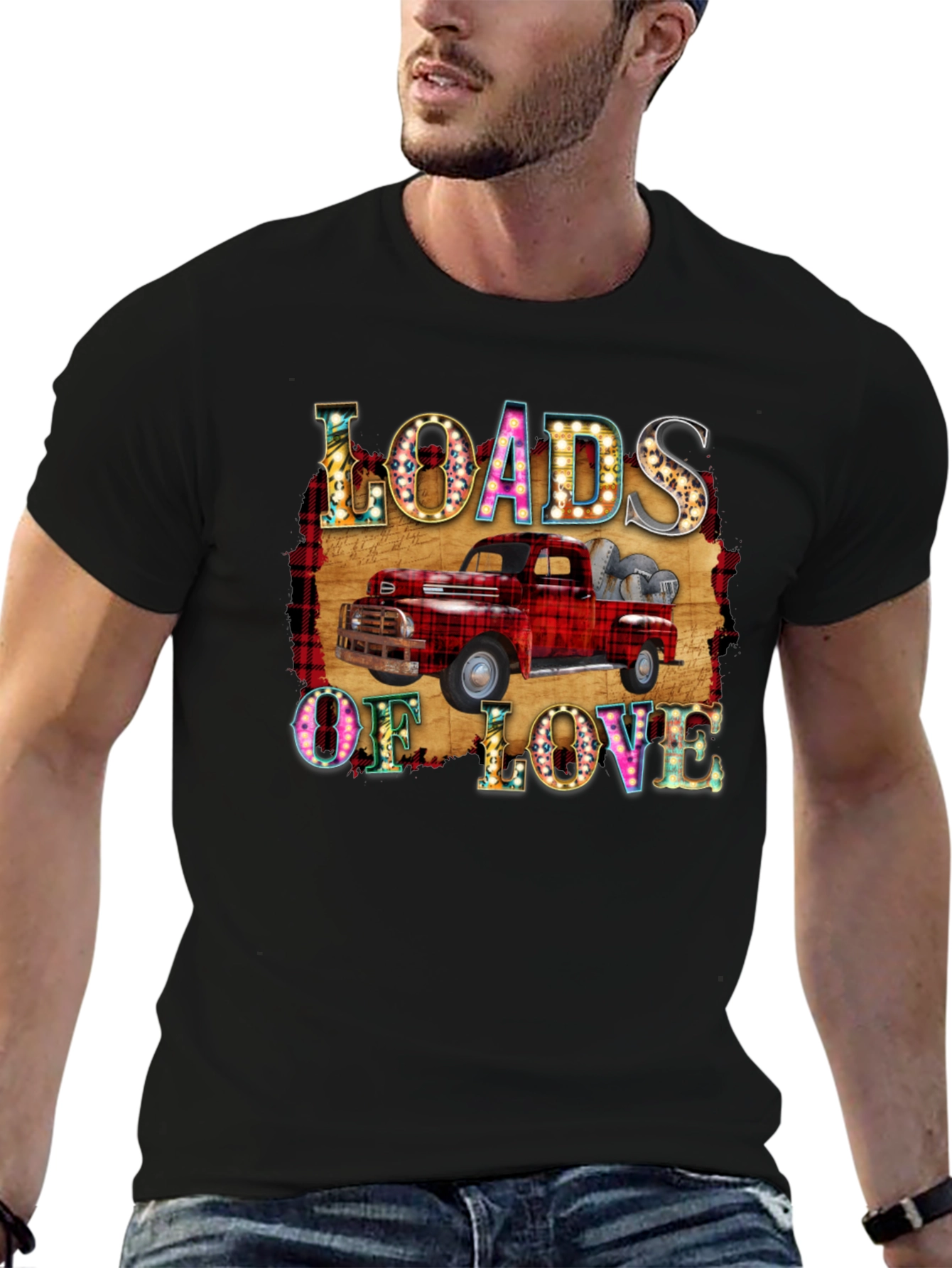 Loads of Love Truck Graphic Tee