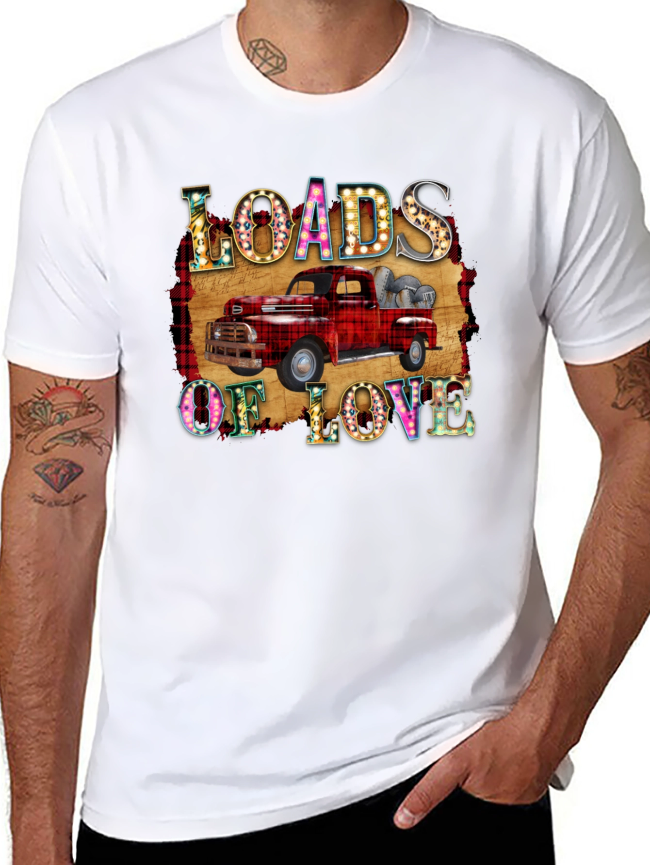 Loads of Love Truck Graphic Tee