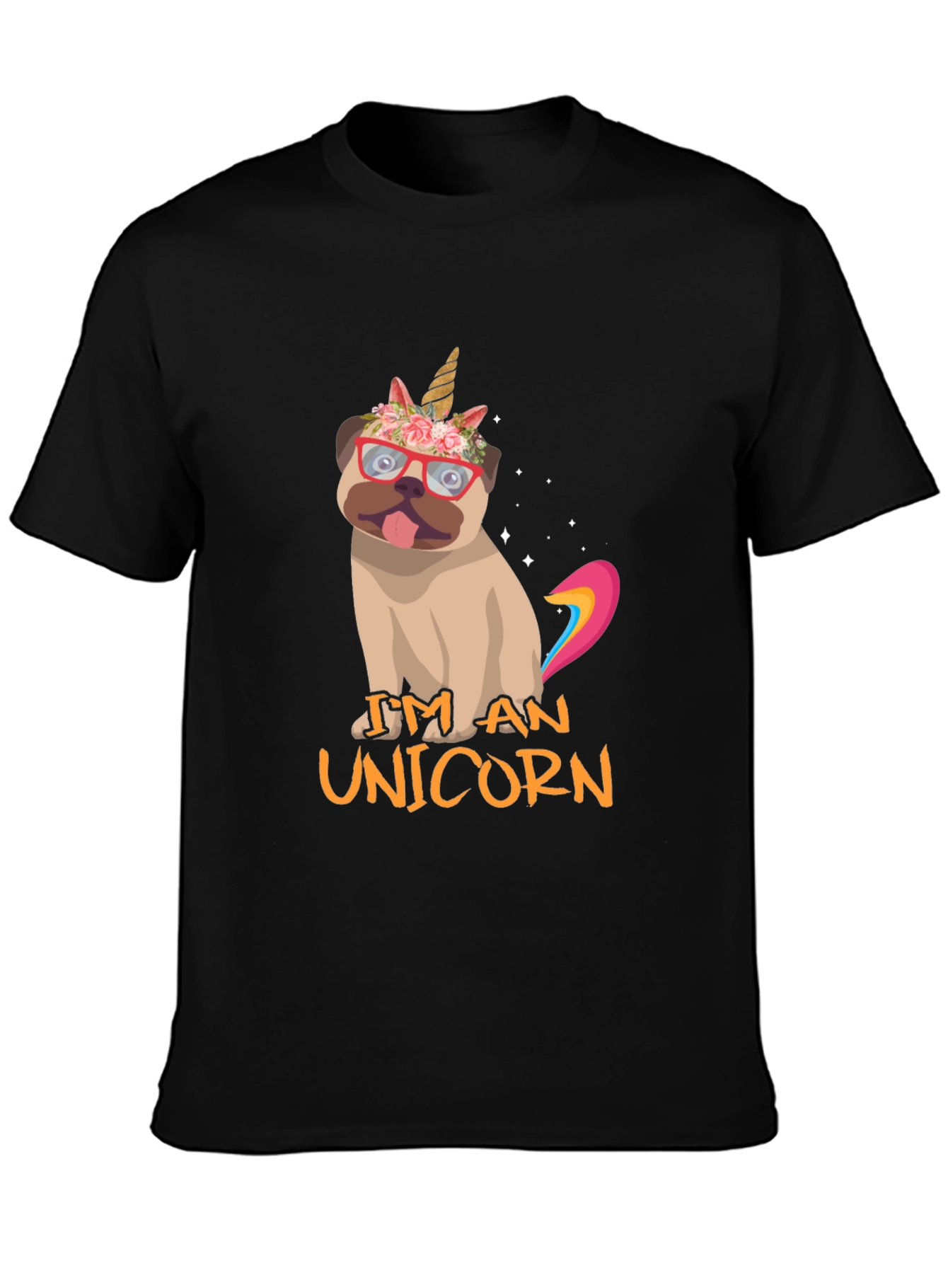 Im An Unicorn Pug T-Shirt
