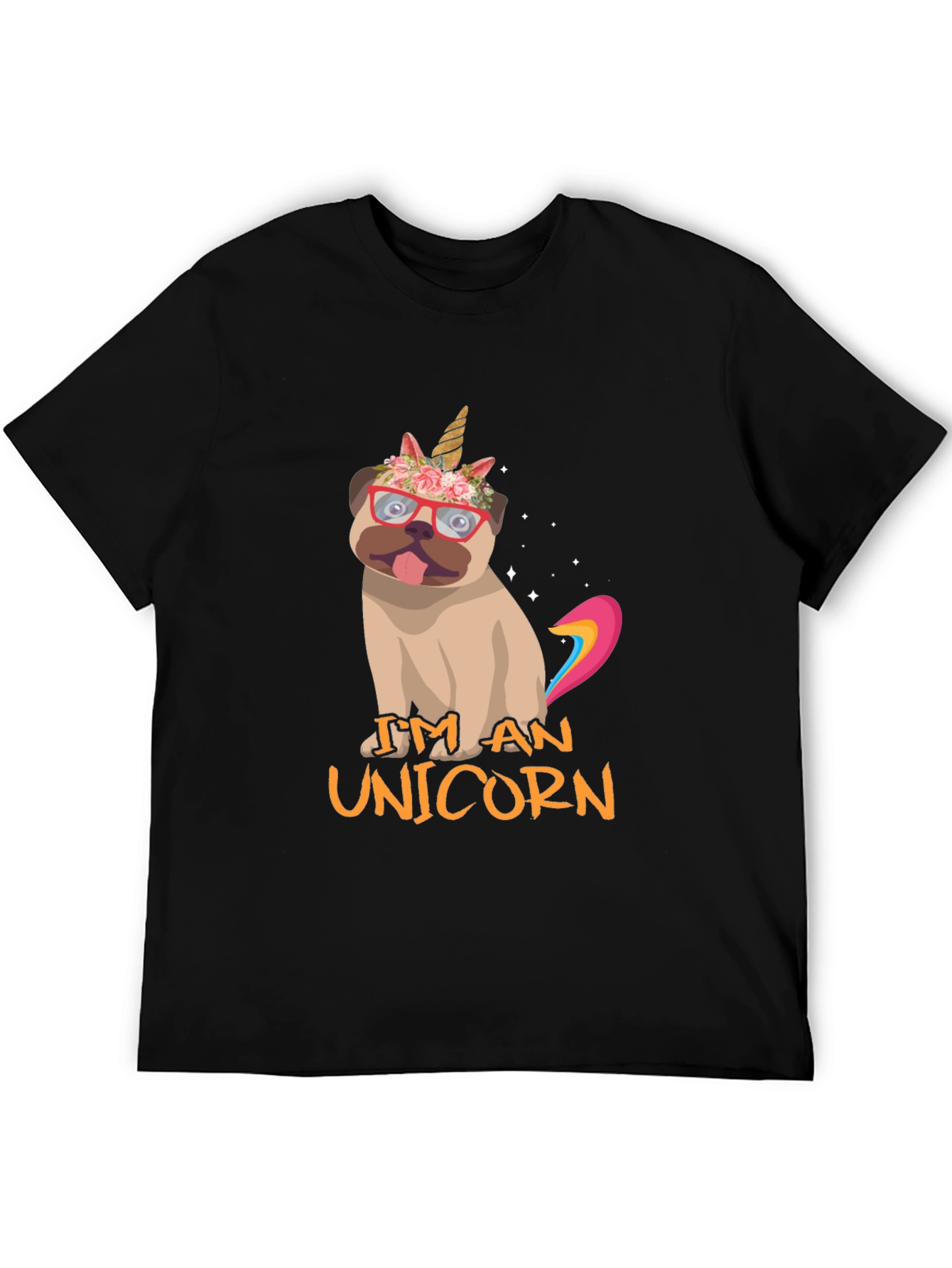 Im An Unicorn Pug T-Shirt