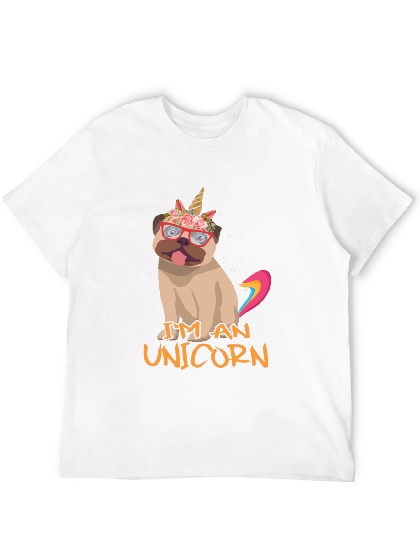 Im An Unicorn Pug T-Shirt