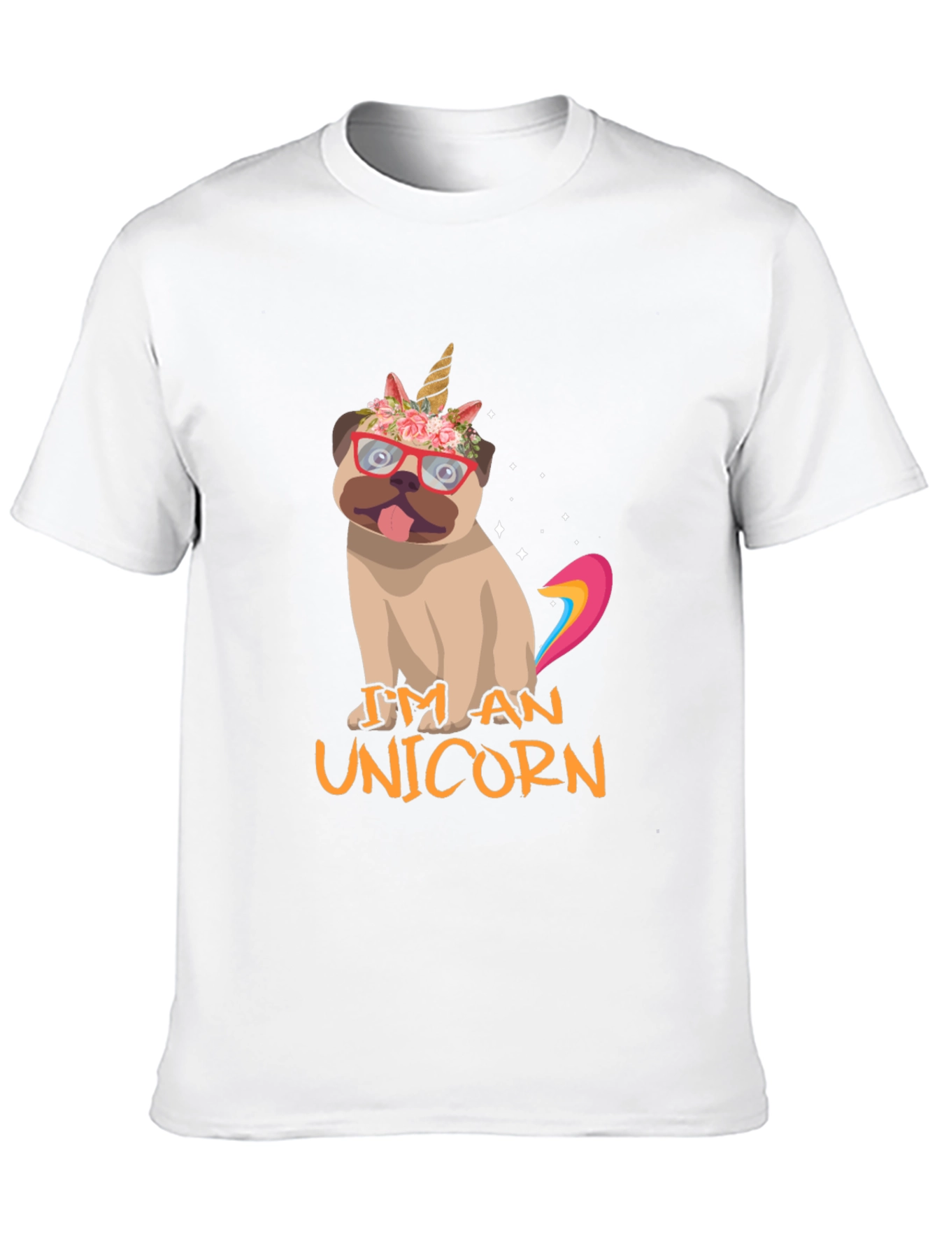 Im An Unicorn Pug T-Shirt