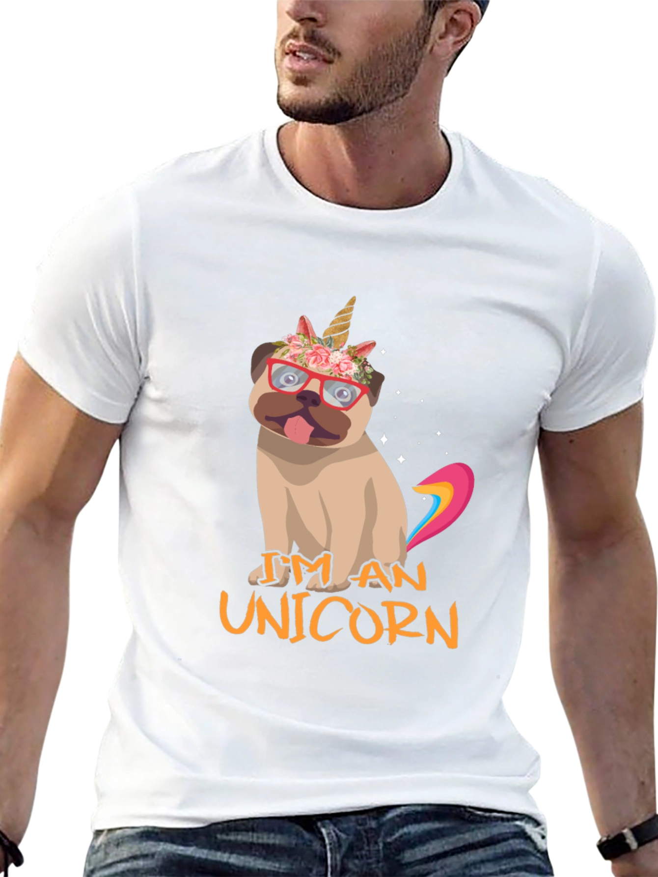 Im An Unicorn Pug T-Shirt