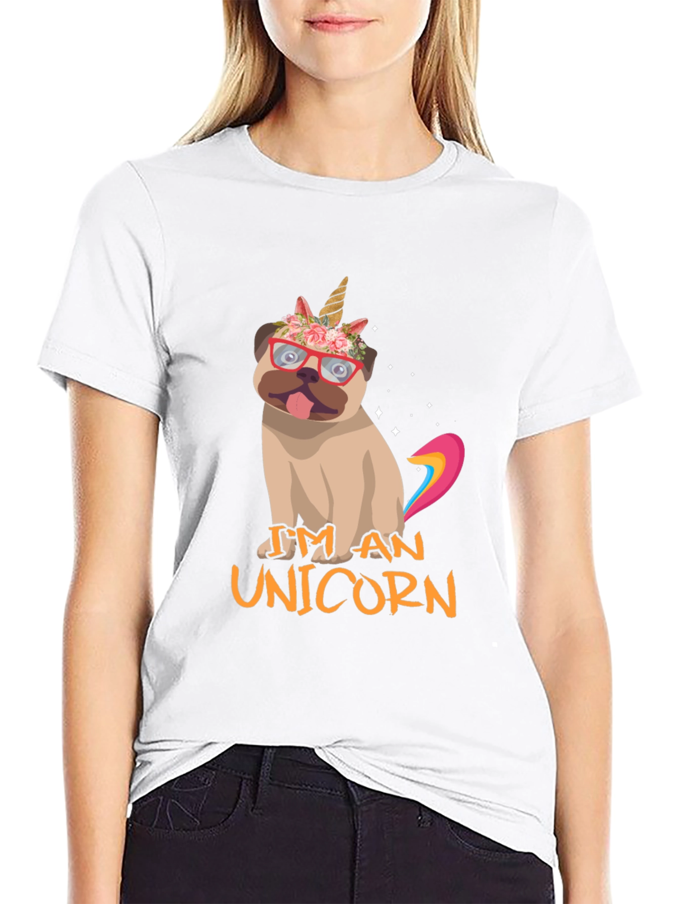 Im An Unicorn Pug T-Shirt