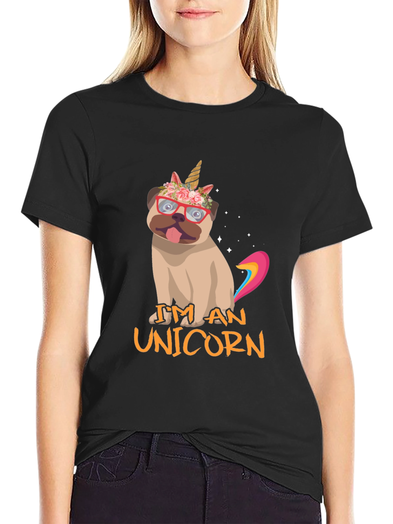 Im An Unicorn Pug T-Shirt