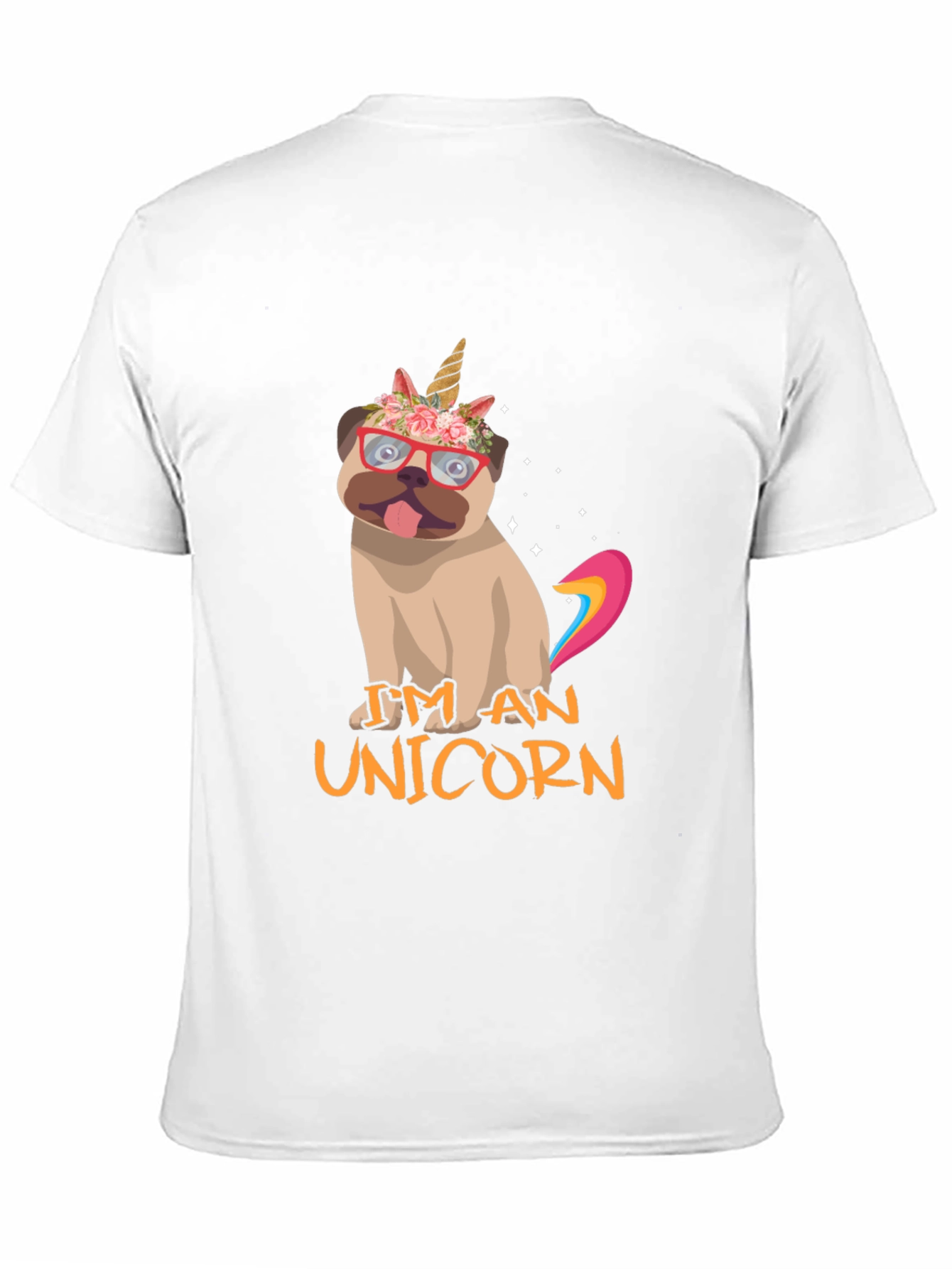 Im An Unicorn Pug T-Shirt