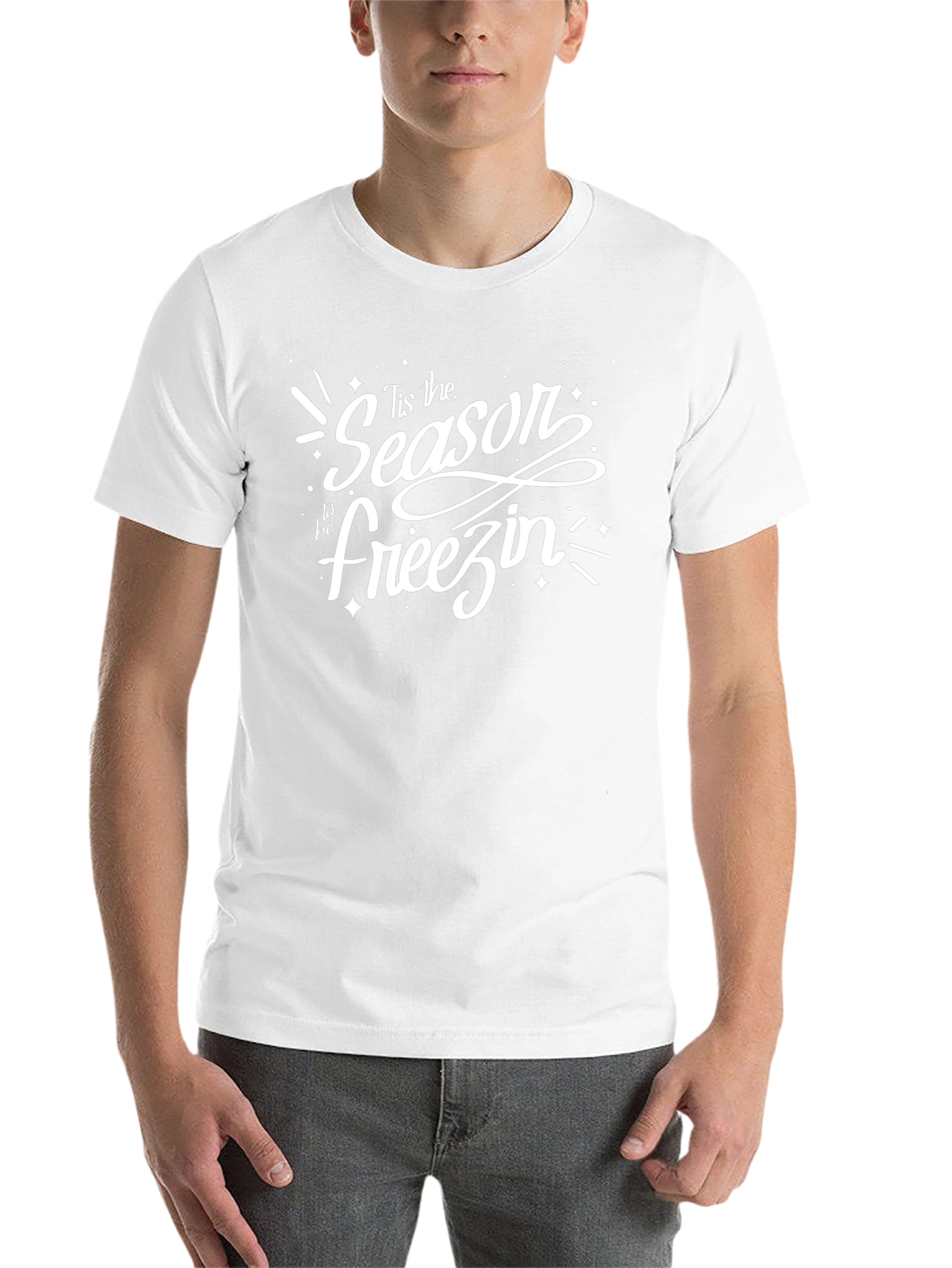 Tis the Season to be Freezin Graphic Tee