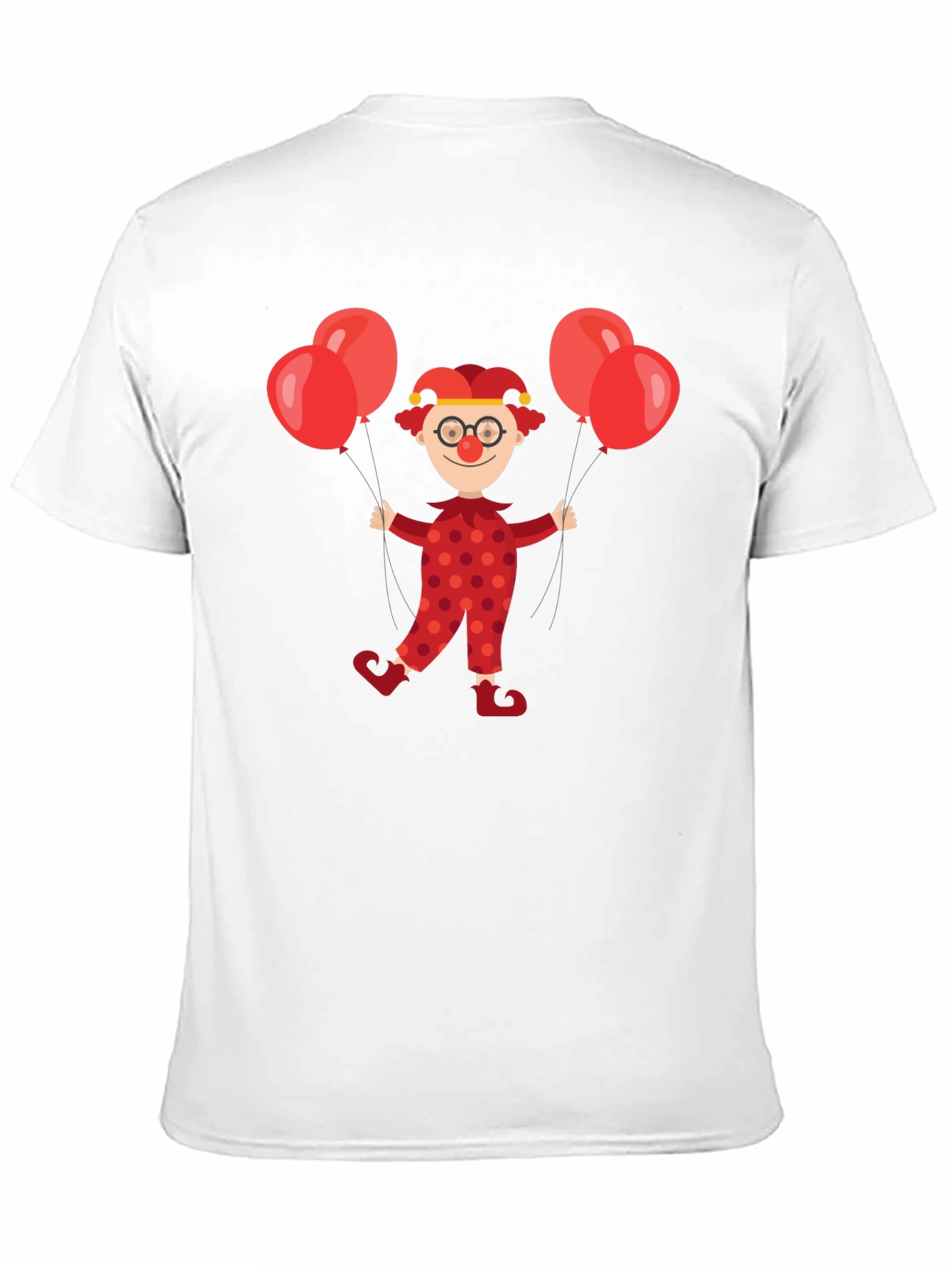 Clown with Balloons Graphic Tee