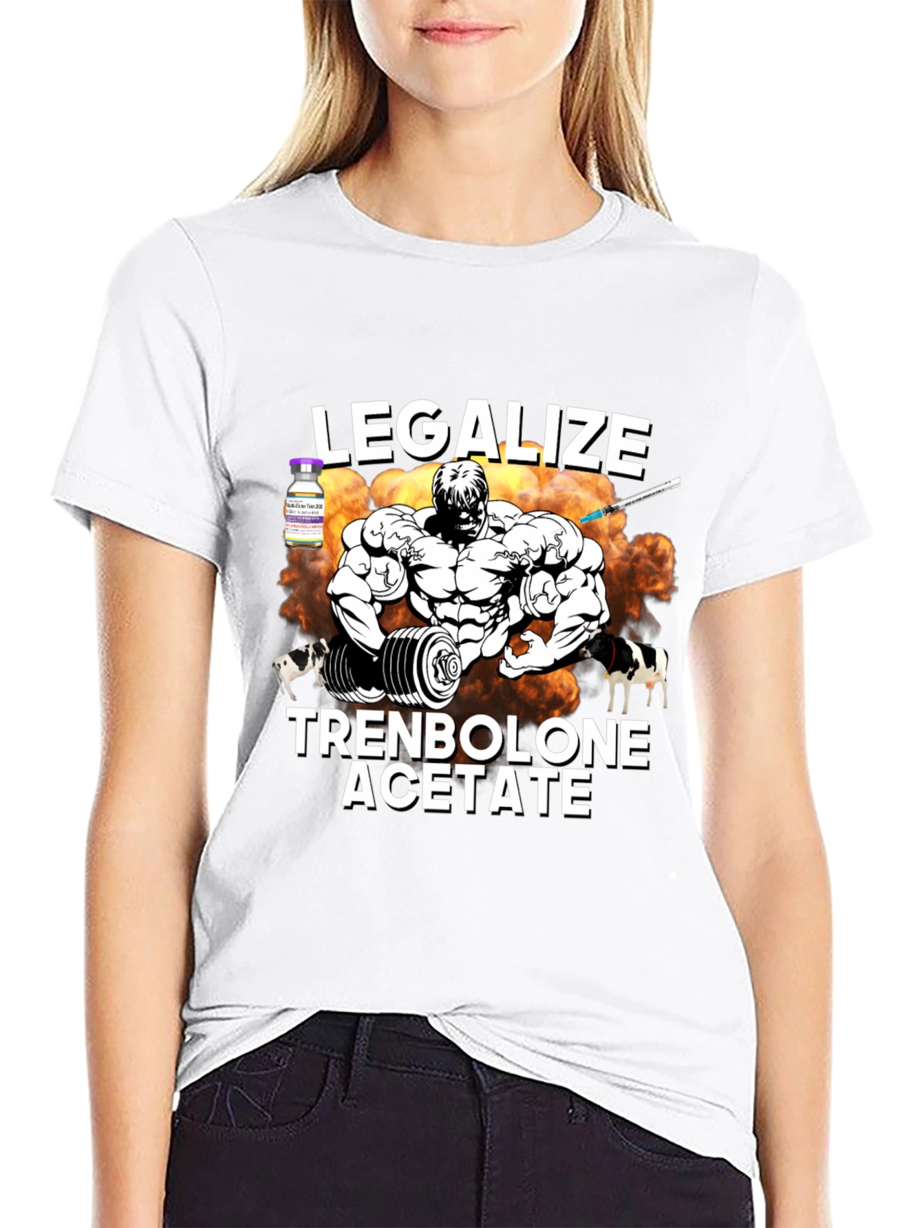 Legalize Trenbolone Acetate Graphic T-Shirt