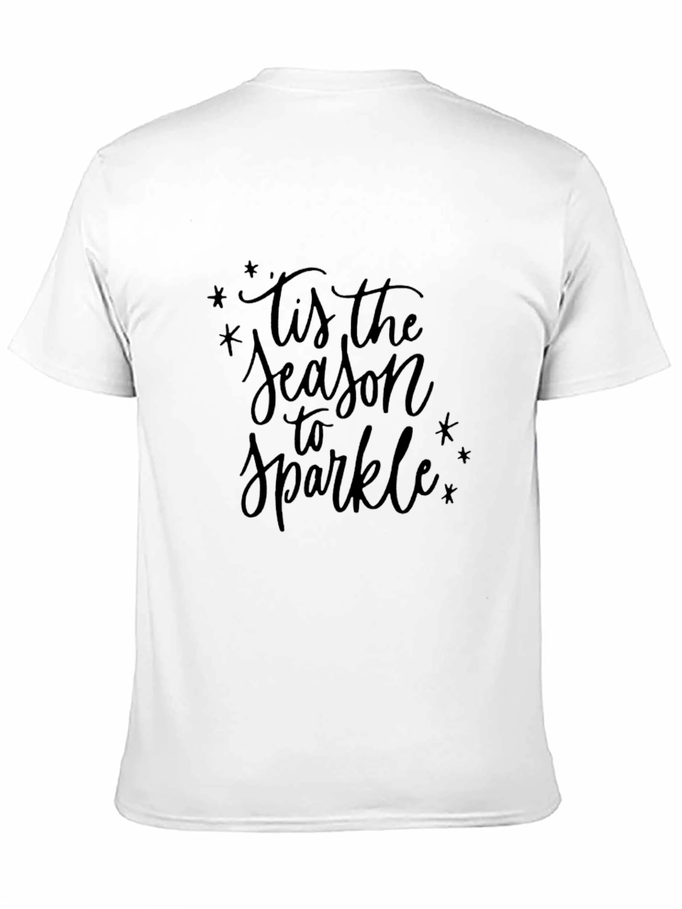 Tis the Season to Sparkle Black T-Shirt