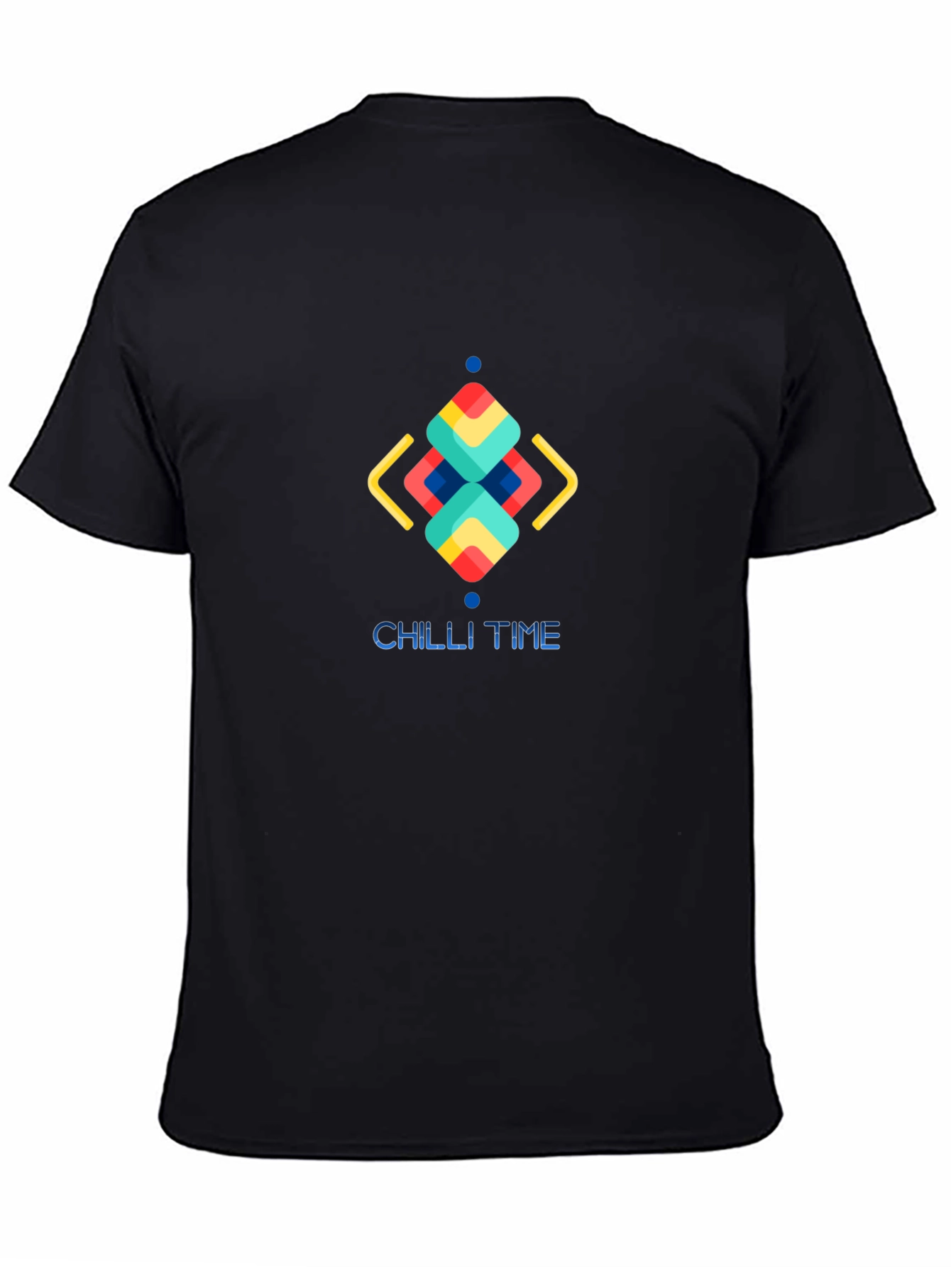 Chill Time Graphic Tee - Mens Black T-Shirt
