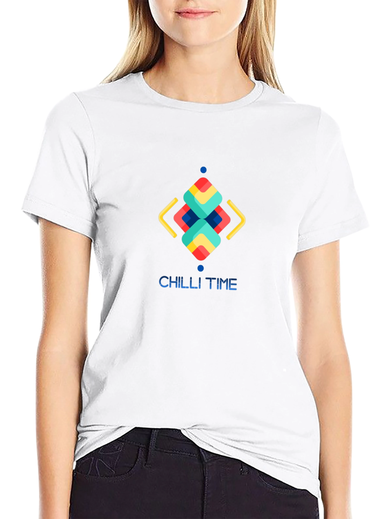 Chill Time Graphic Tee - Mens Black T-Shirt
