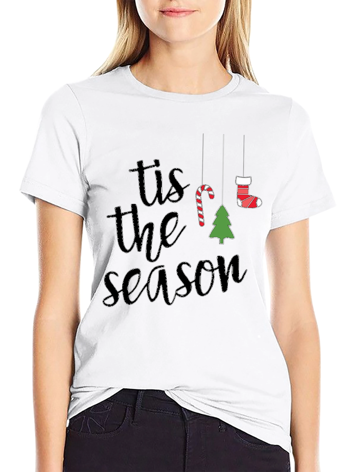 Tis The Season Christmas Graphic T-Shirt