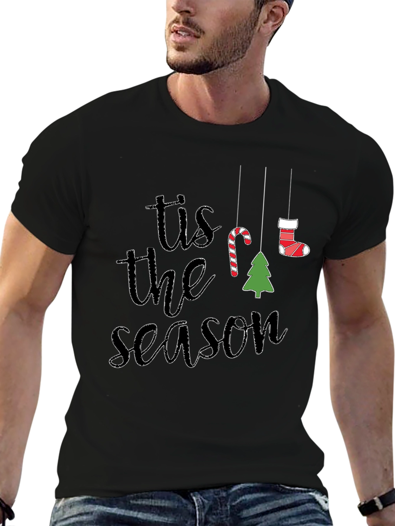 Tis The Season Christmas Graphic T-Shirt