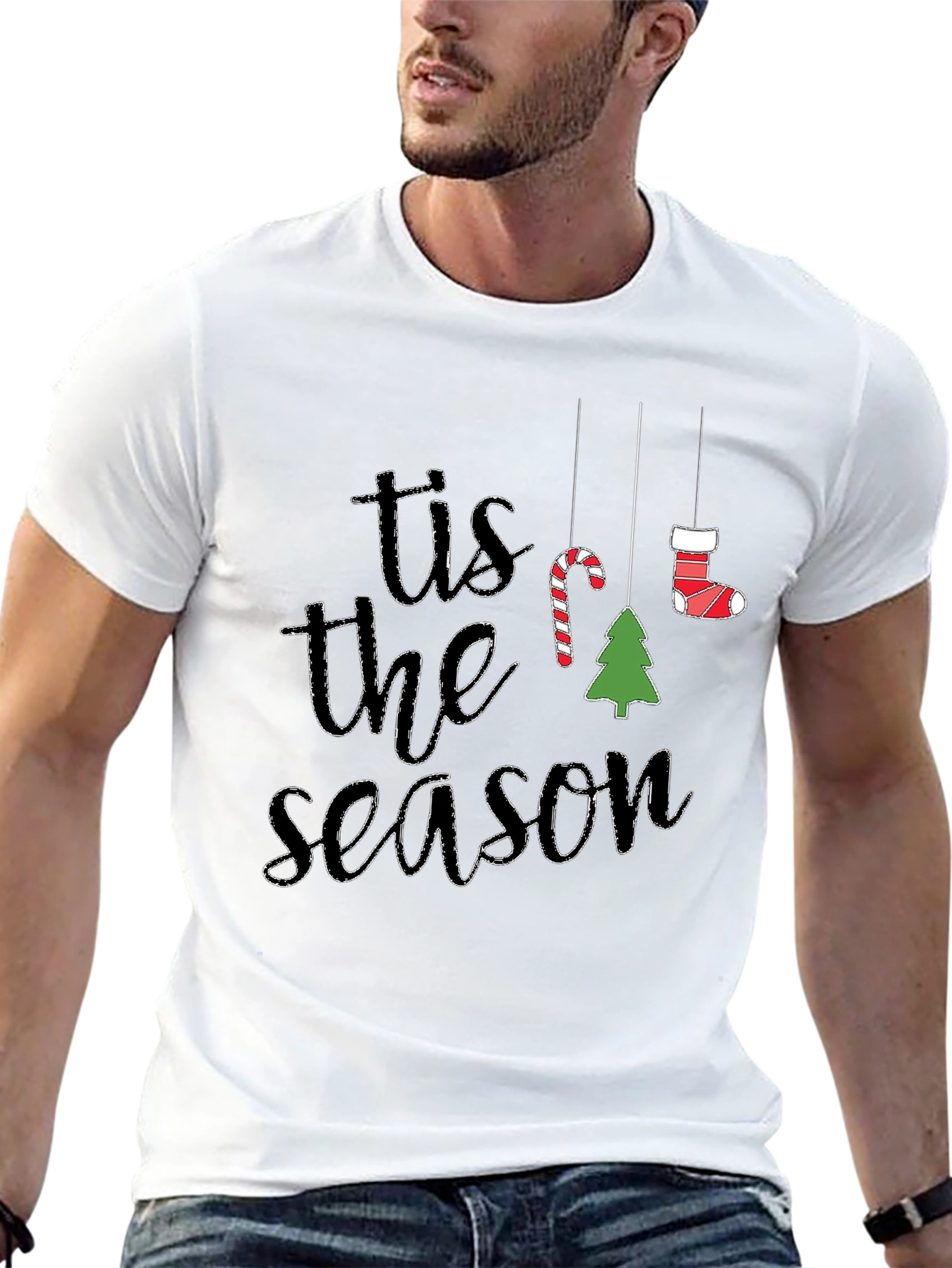 Tis The Season Christmas Graphic T-Shirt
