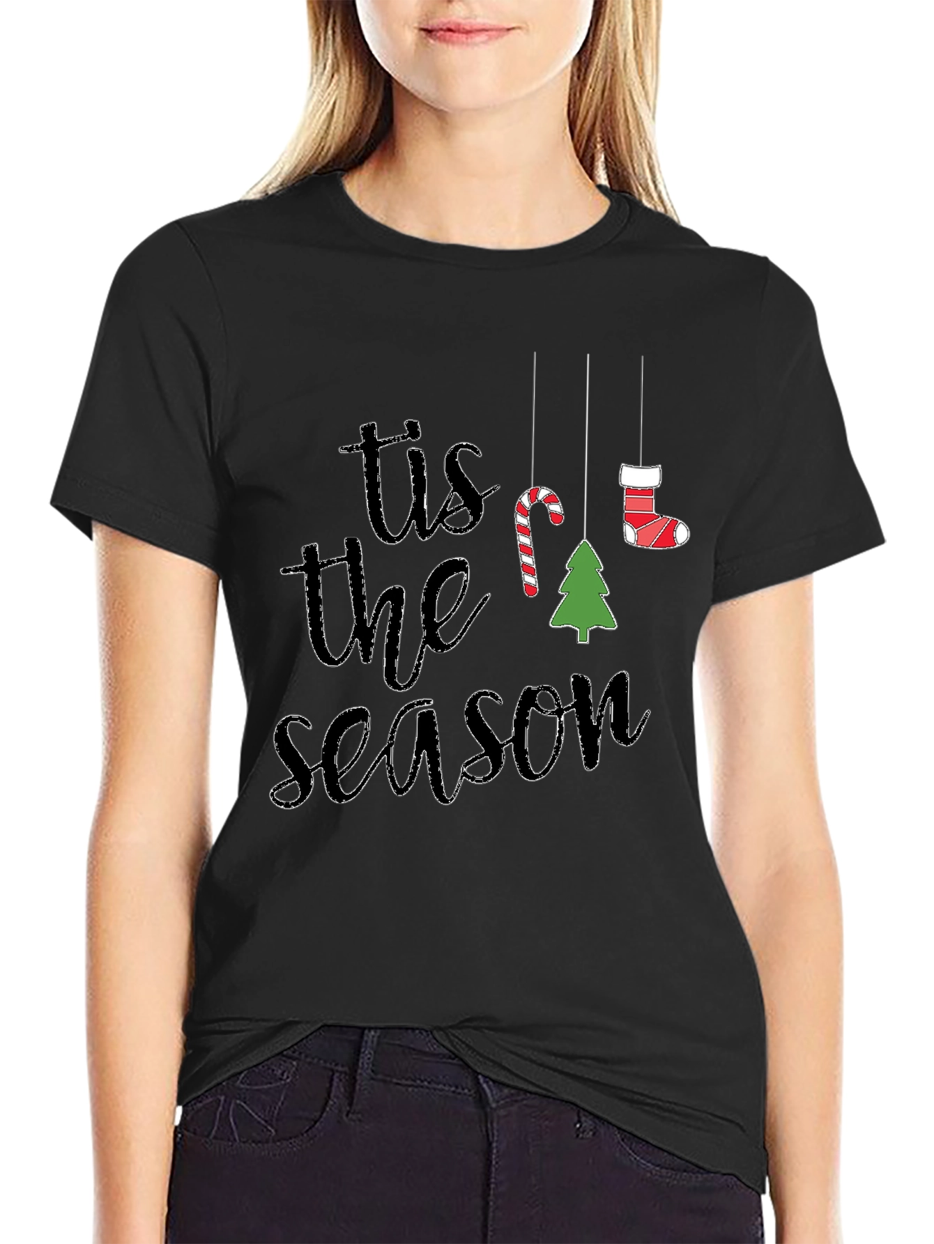 Tis The Season Christmas Graphic T-Shirt