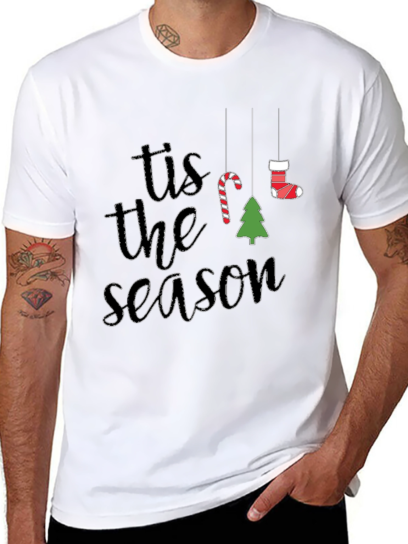 Tis The Season Christmas Graphic T-Shirt