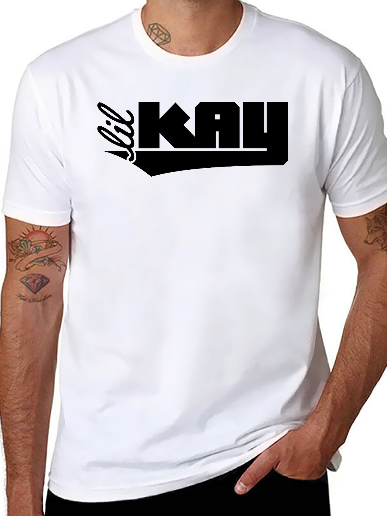 Lil Kay Black T-Shirt - Classic Style