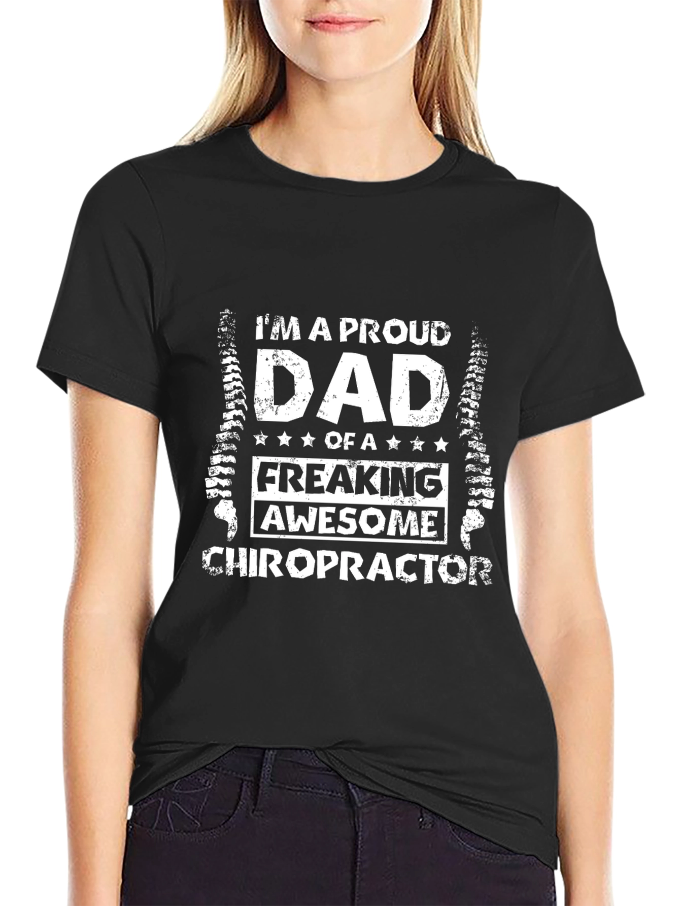 Proud Dad of Chiropractor T-Shirt