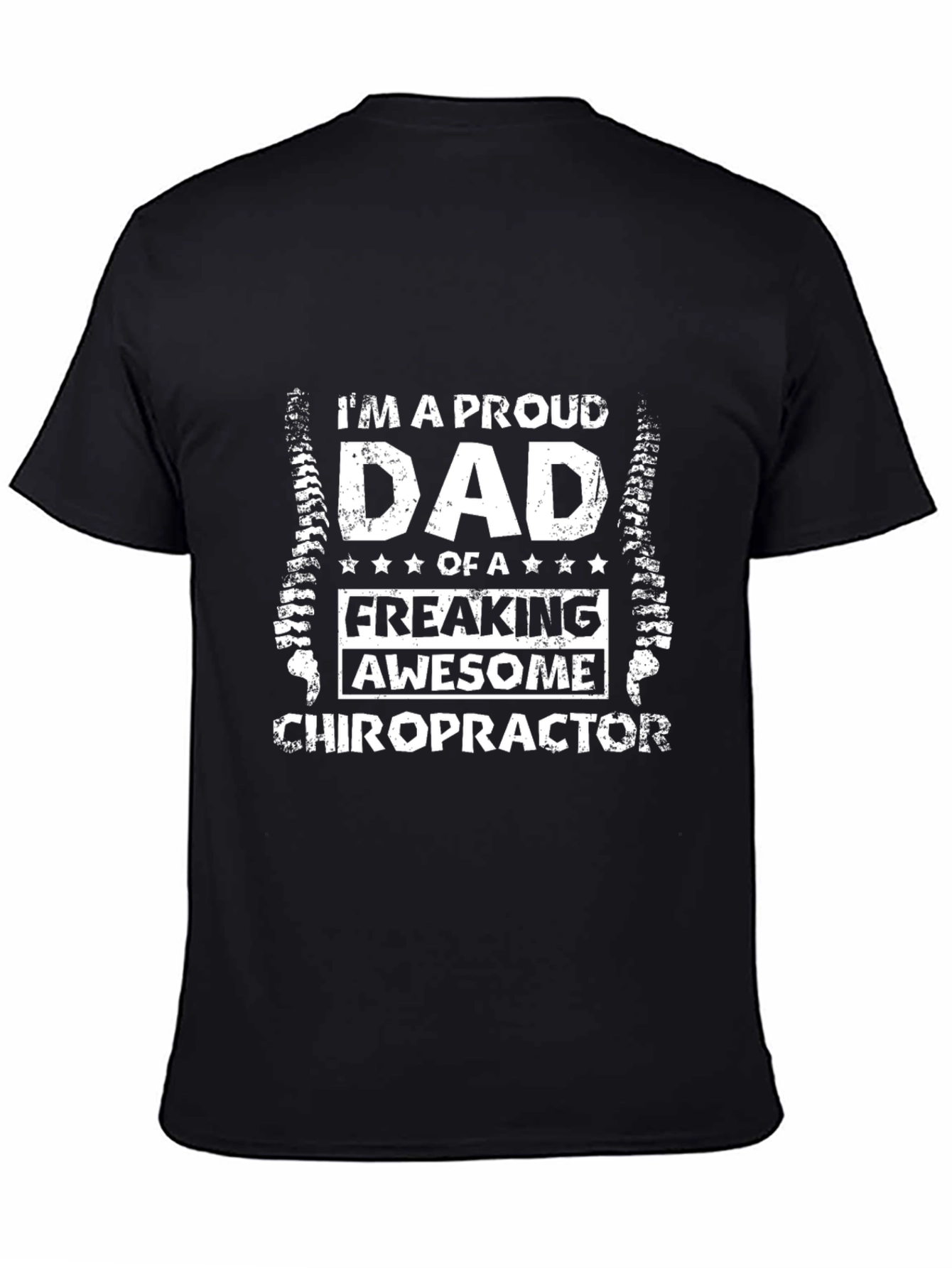 Proud Dad of Chiropractor T-Shirt