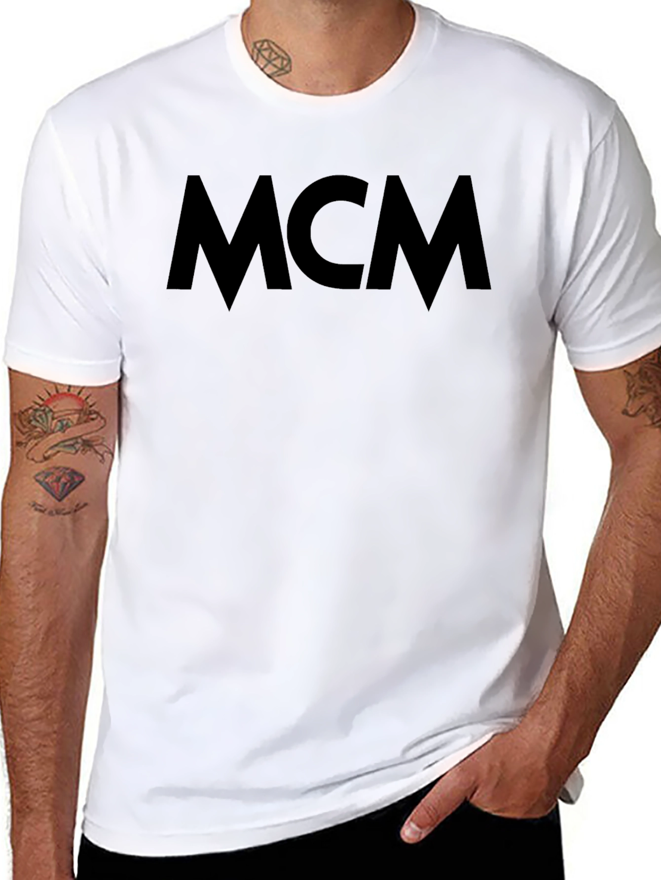 MCM Black T-Shirt