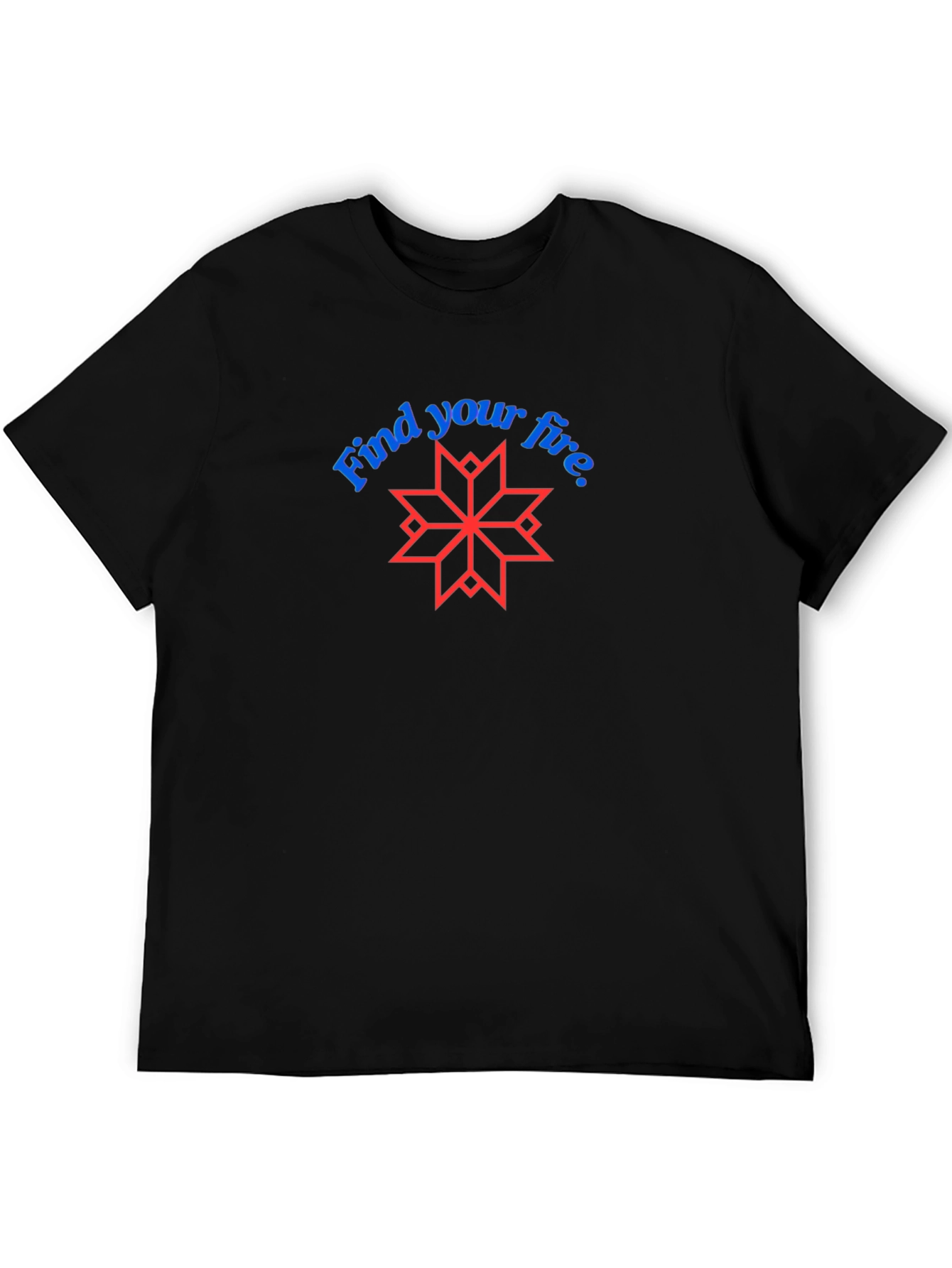 Find Your Fire Graphic Tee - Stylish & Inspiring