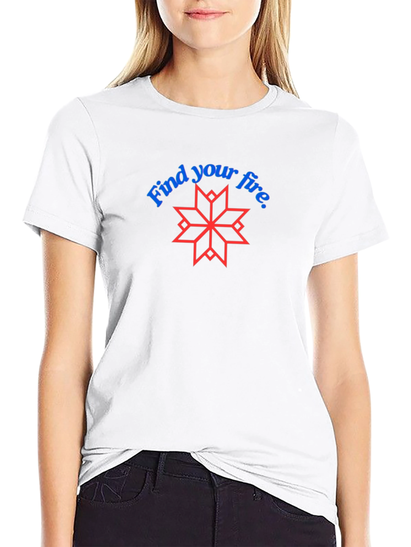 Find Your Fire Graphic Tee - Stylish & Inspiring