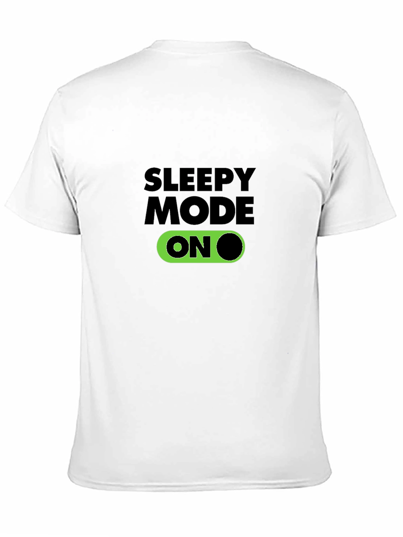 Sleepy Mode On Graphic T-Shirt - Black