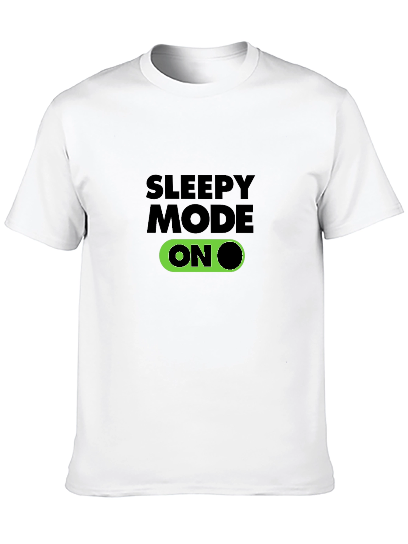 Sleepy Mode On Graphic T-Shirt - Black