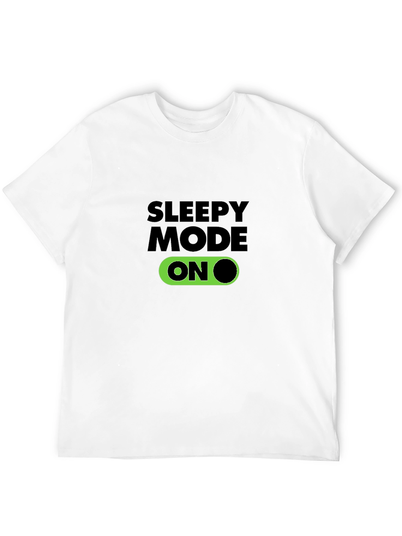 Sleepy Mode On Graphic T-Shirt - Black