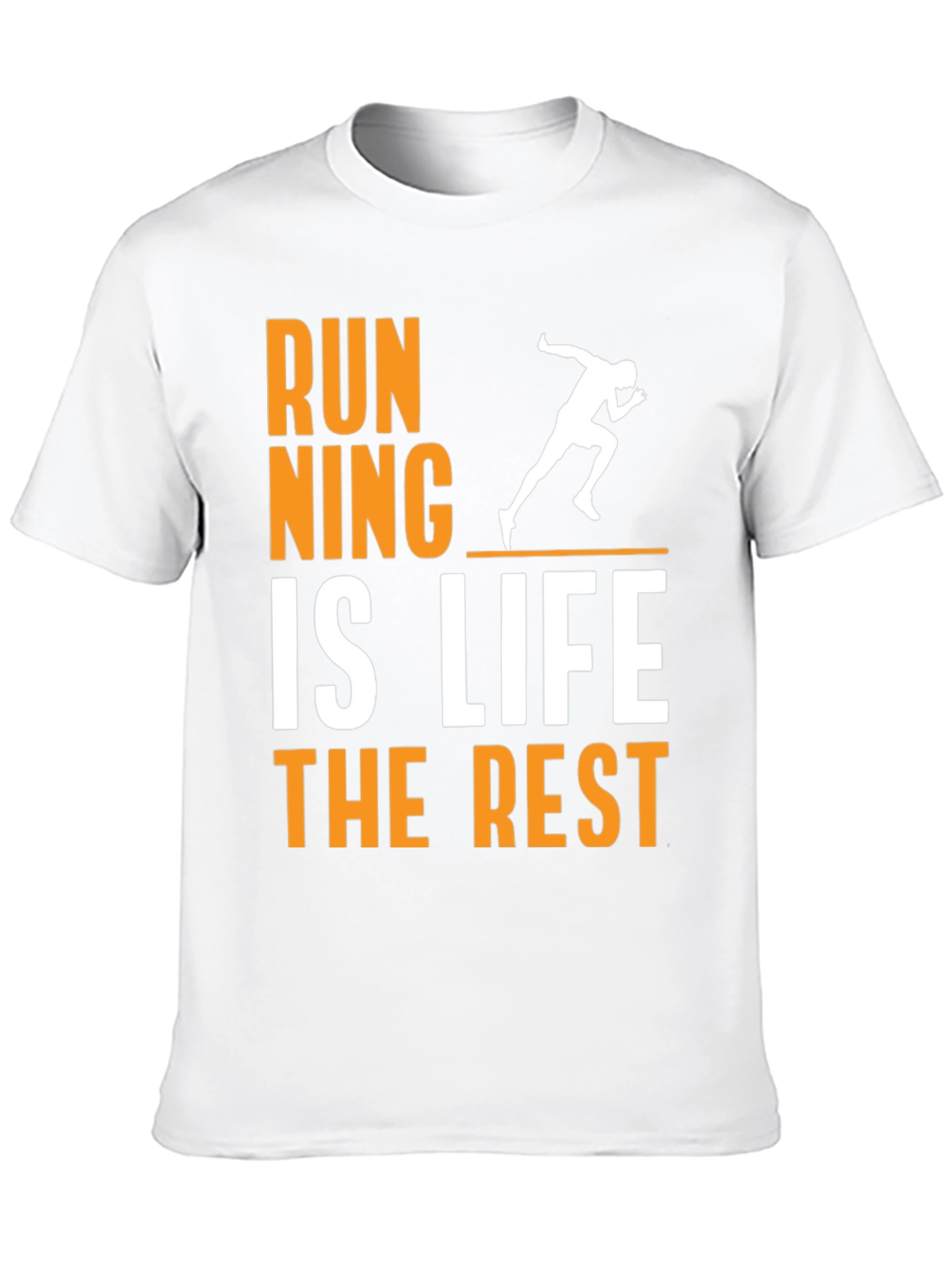 Running Is Life Mens Graphic Tee