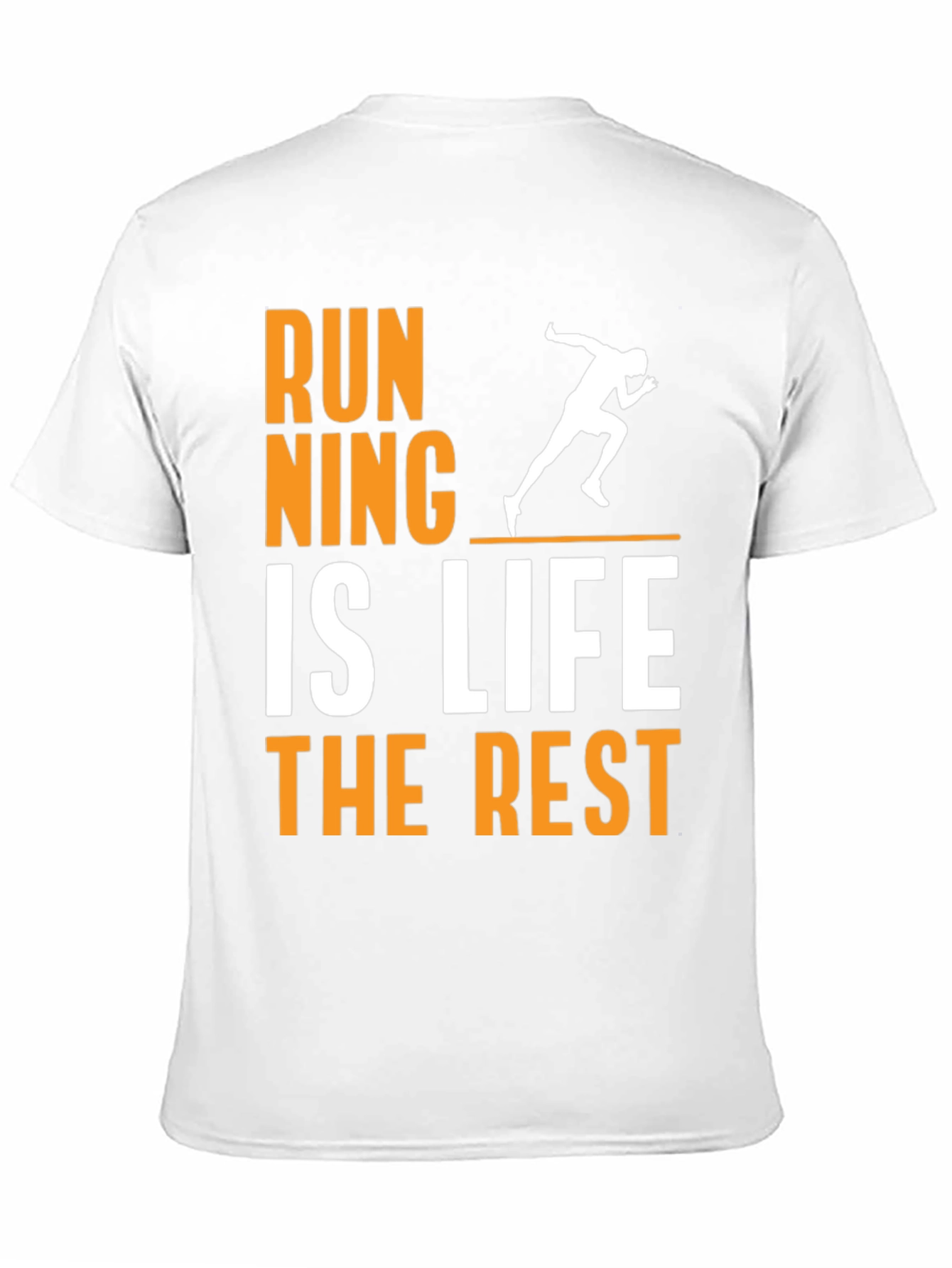 Running Is Life Mens Graphic Tee
